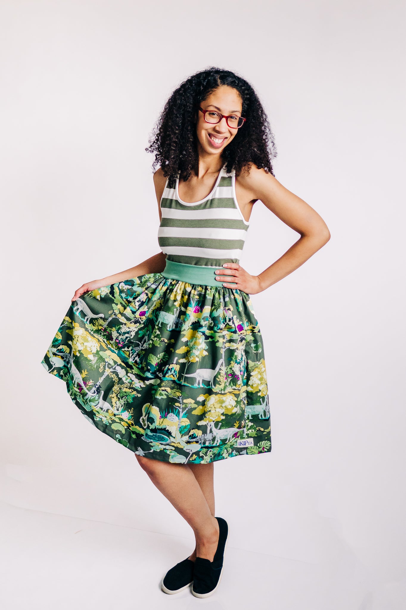 Rainforest Ladies Racer Back Pocket dress