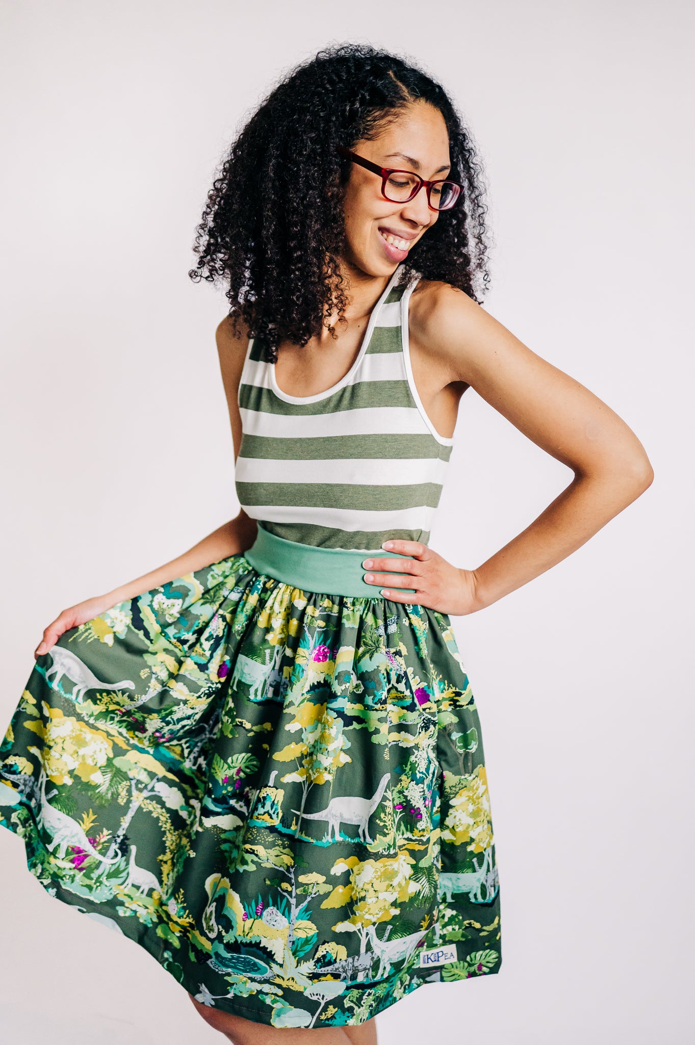 Rainforest Ladies Racer Back Pocket dress