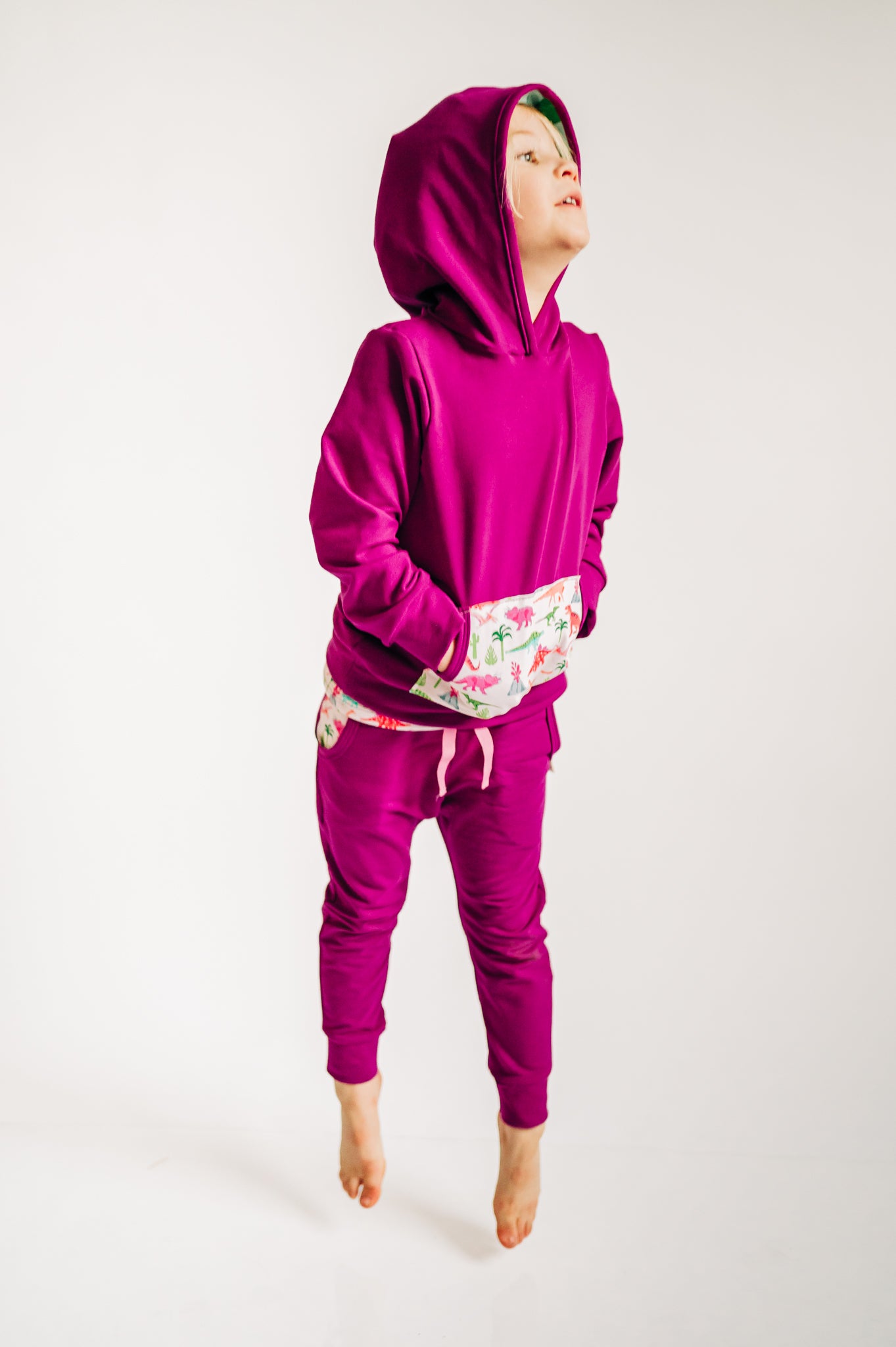 Berry-saurus Dino Hoodie