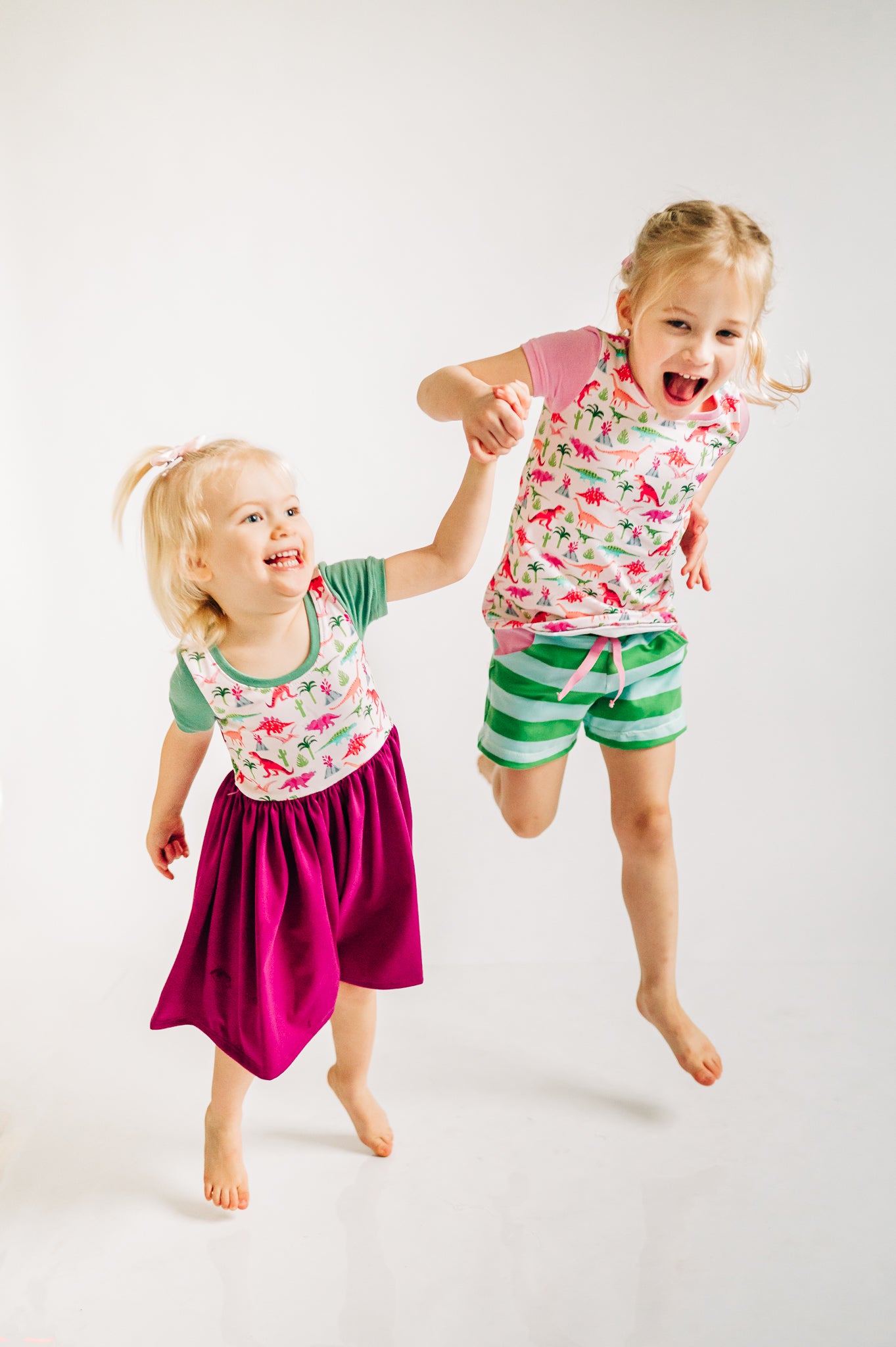 Dino Cap Lap Dress