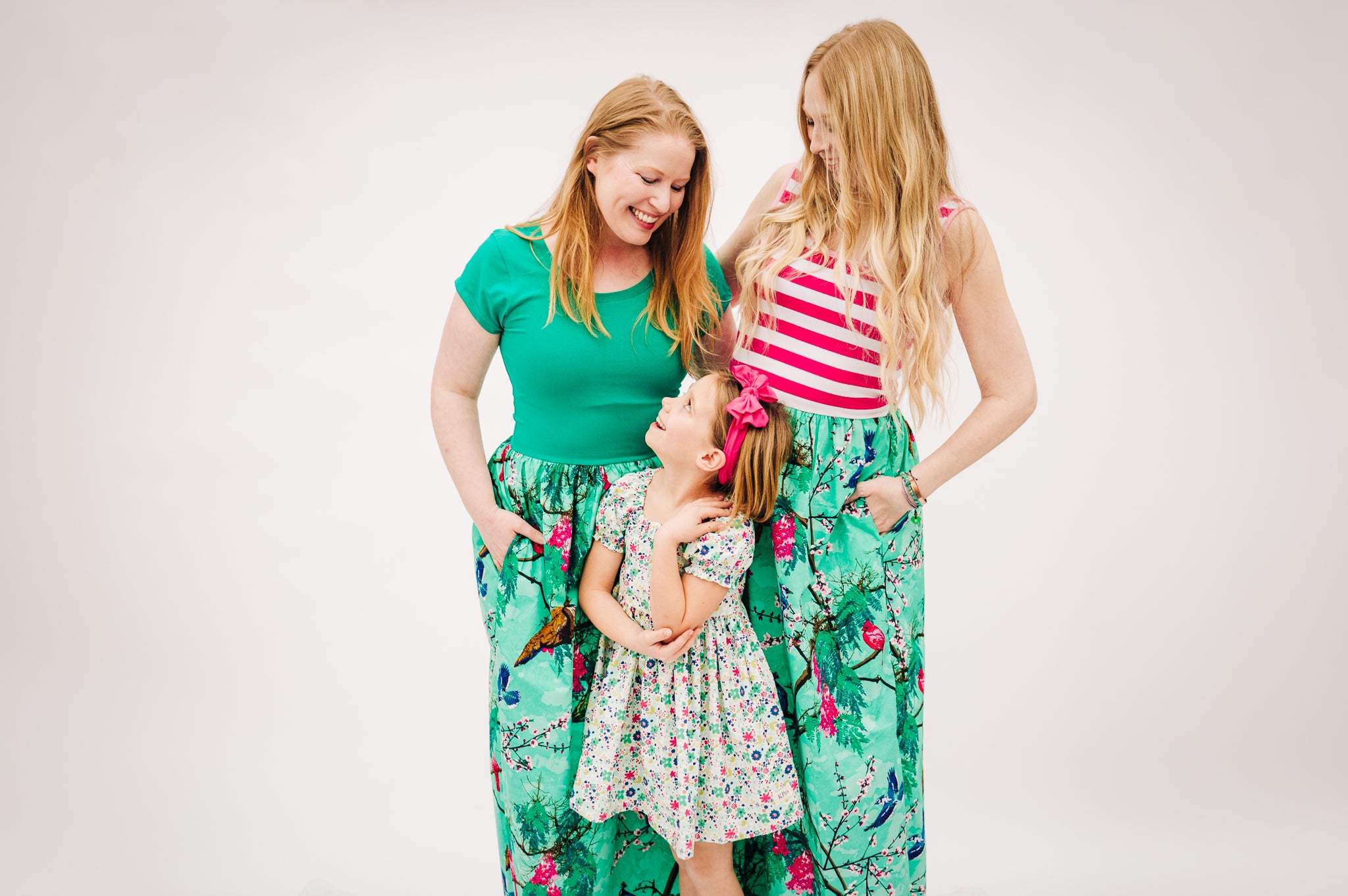 Pretty As a Peacock Tank Ladies Maxi Dress (ships in 2 weeks)