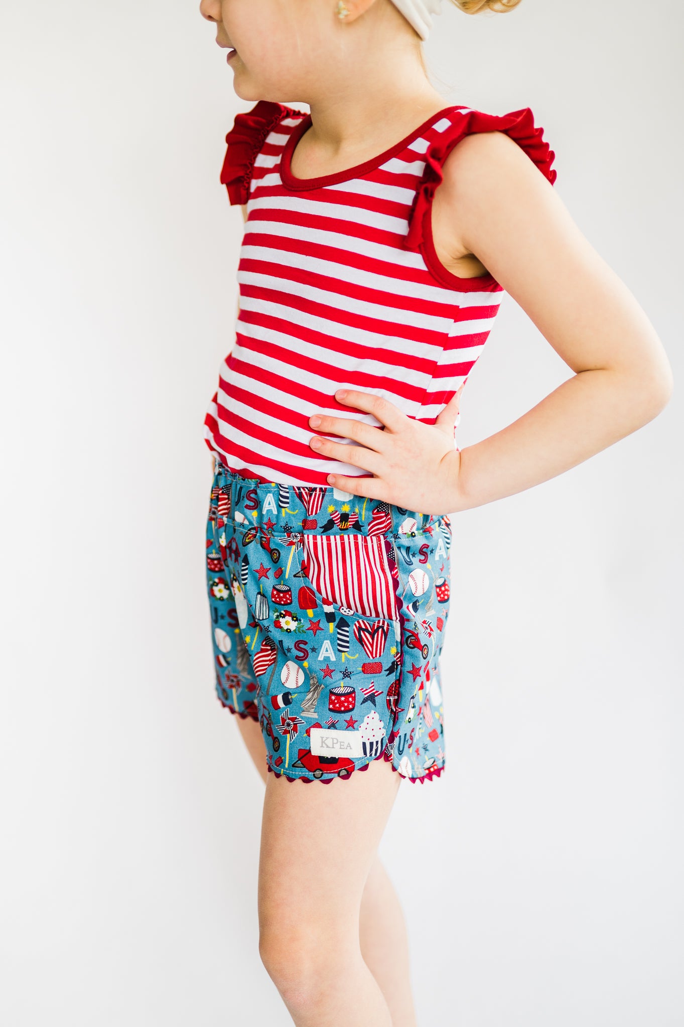 Proud To Be An American Jamie Shorts