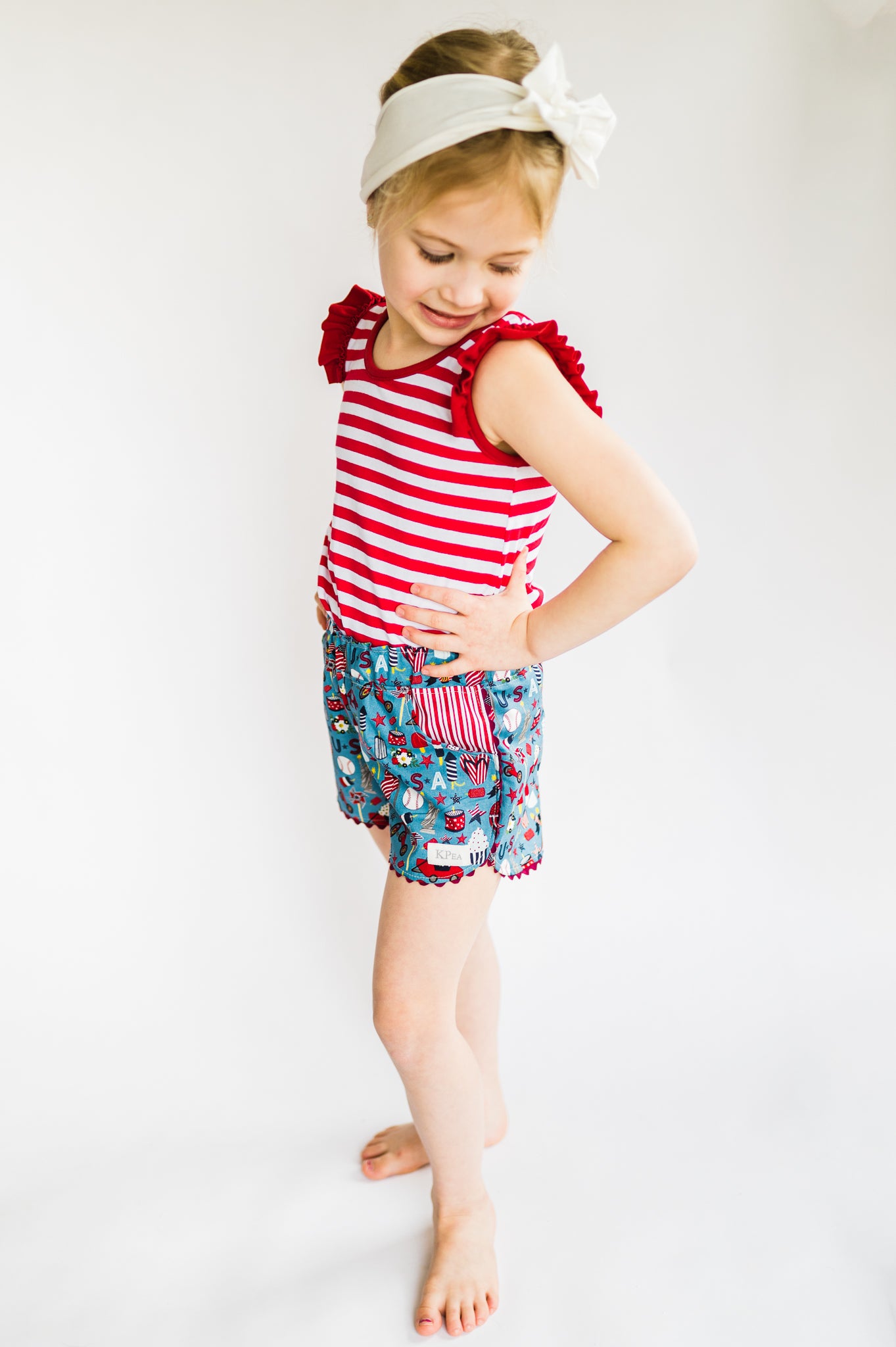 Proud To Be An American Jamie Shorts