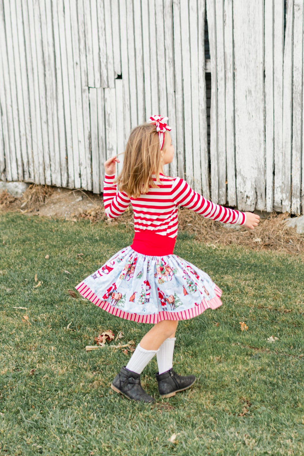 Candy Cane Alyssa Top