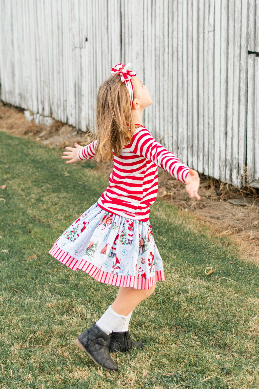 Candy Cane Alyssa Top