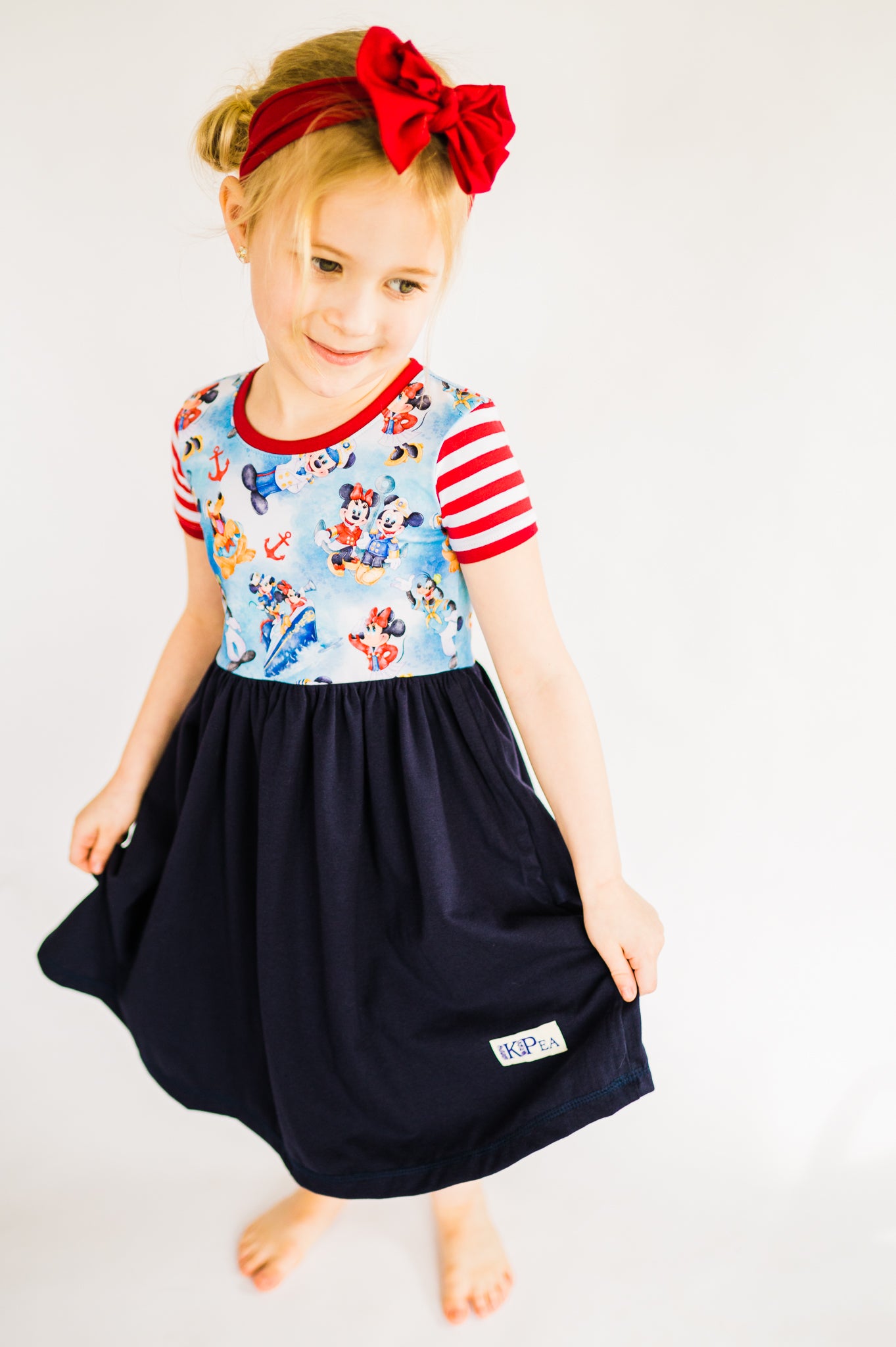 Sail Away Cap Lap Dress