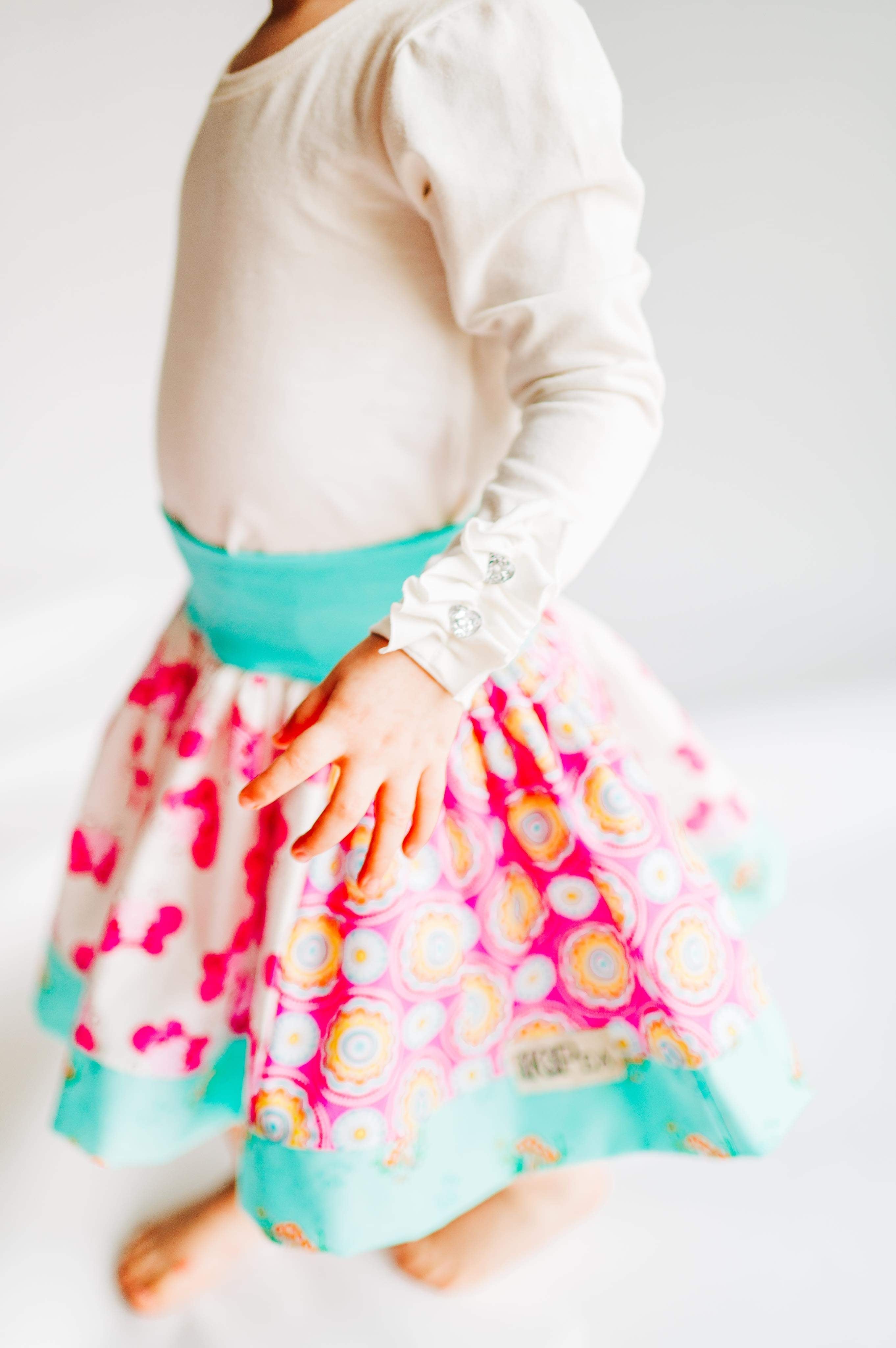 Lightning Bug Twirl Skirt (ships in 2 weeks)