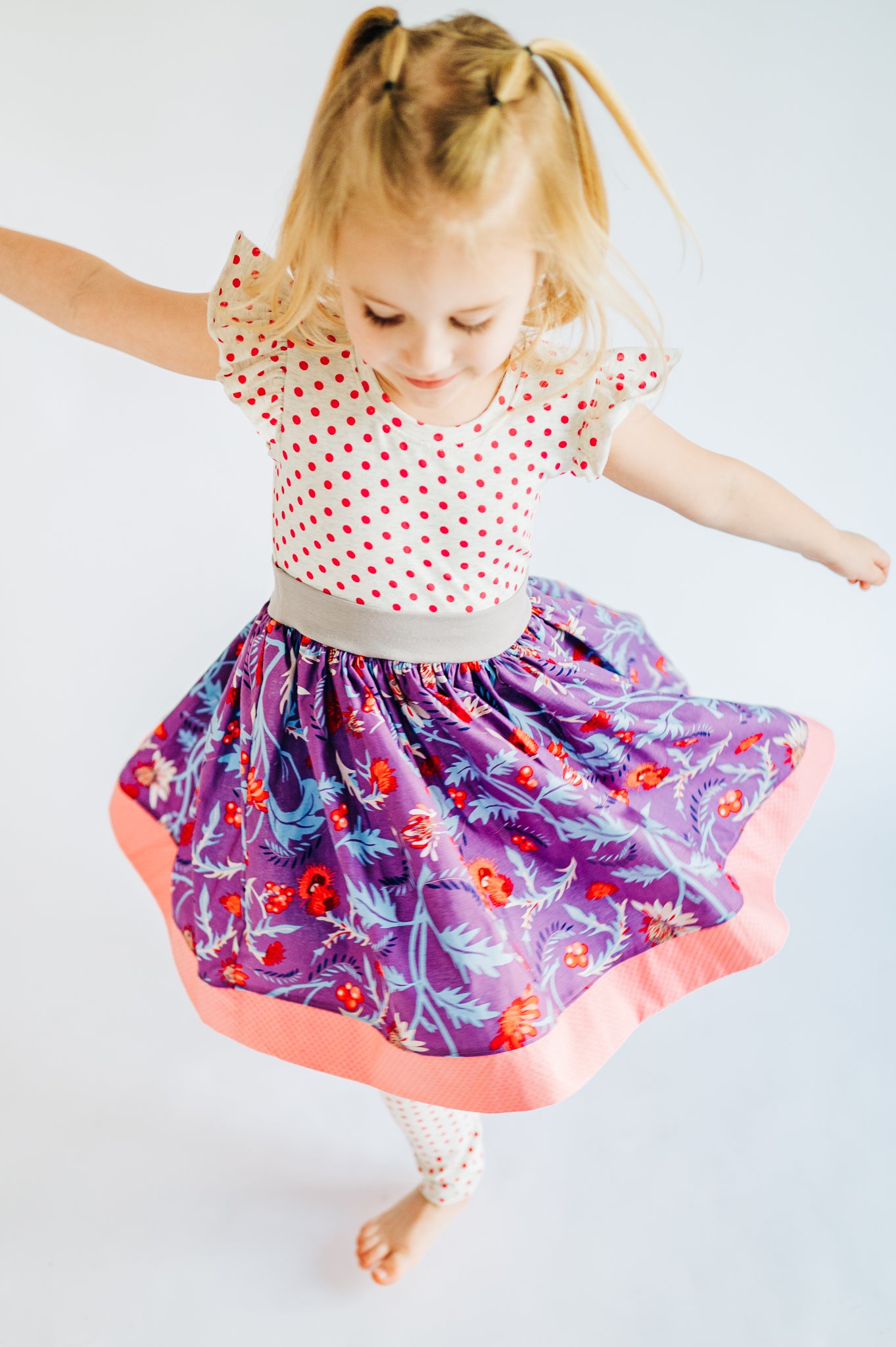 Thistle Flutter Twirl dress (ships in 2 weeks)
