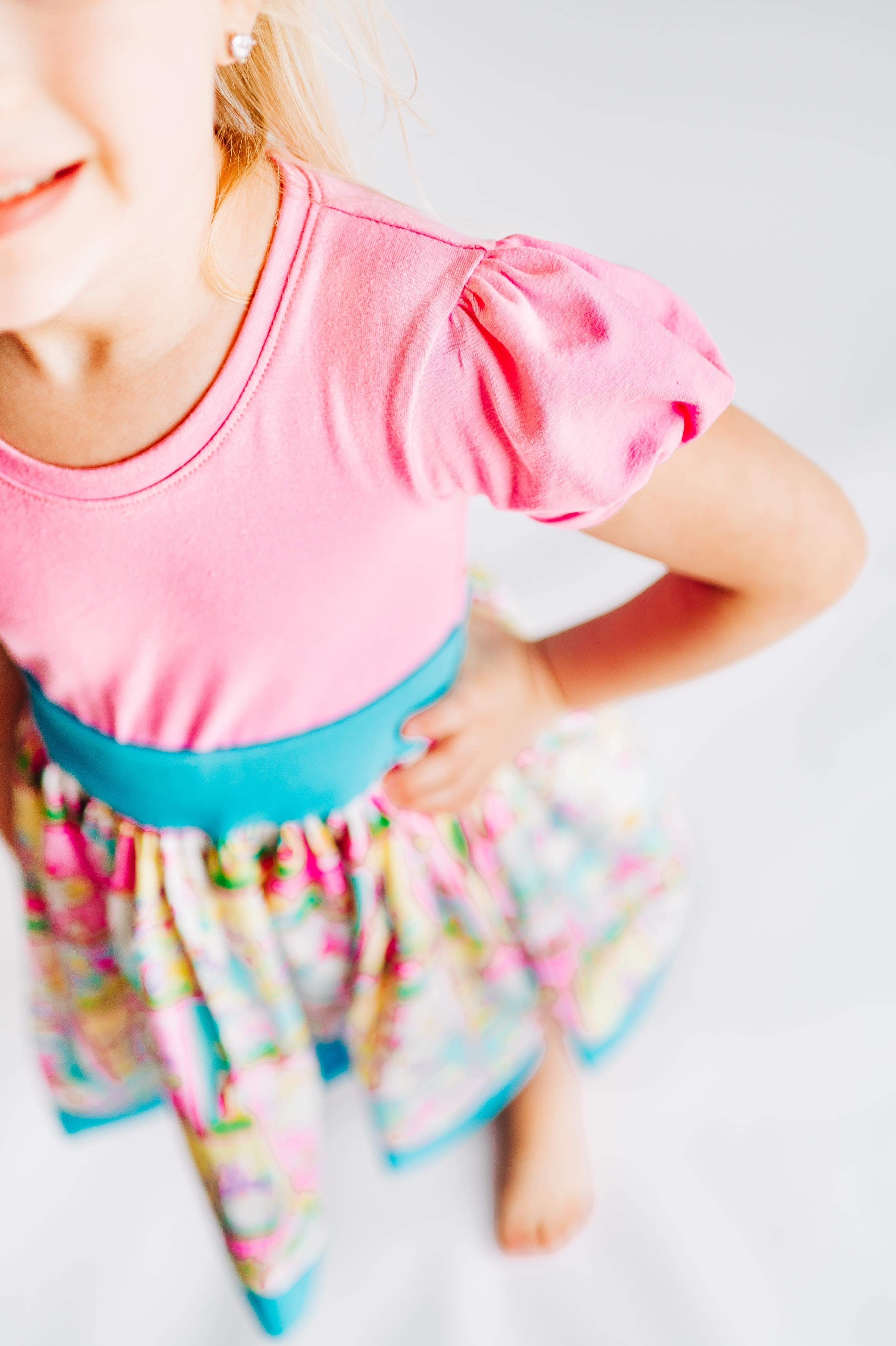 Gnome For Easter Twirl dress (ships in 2 weeks)
