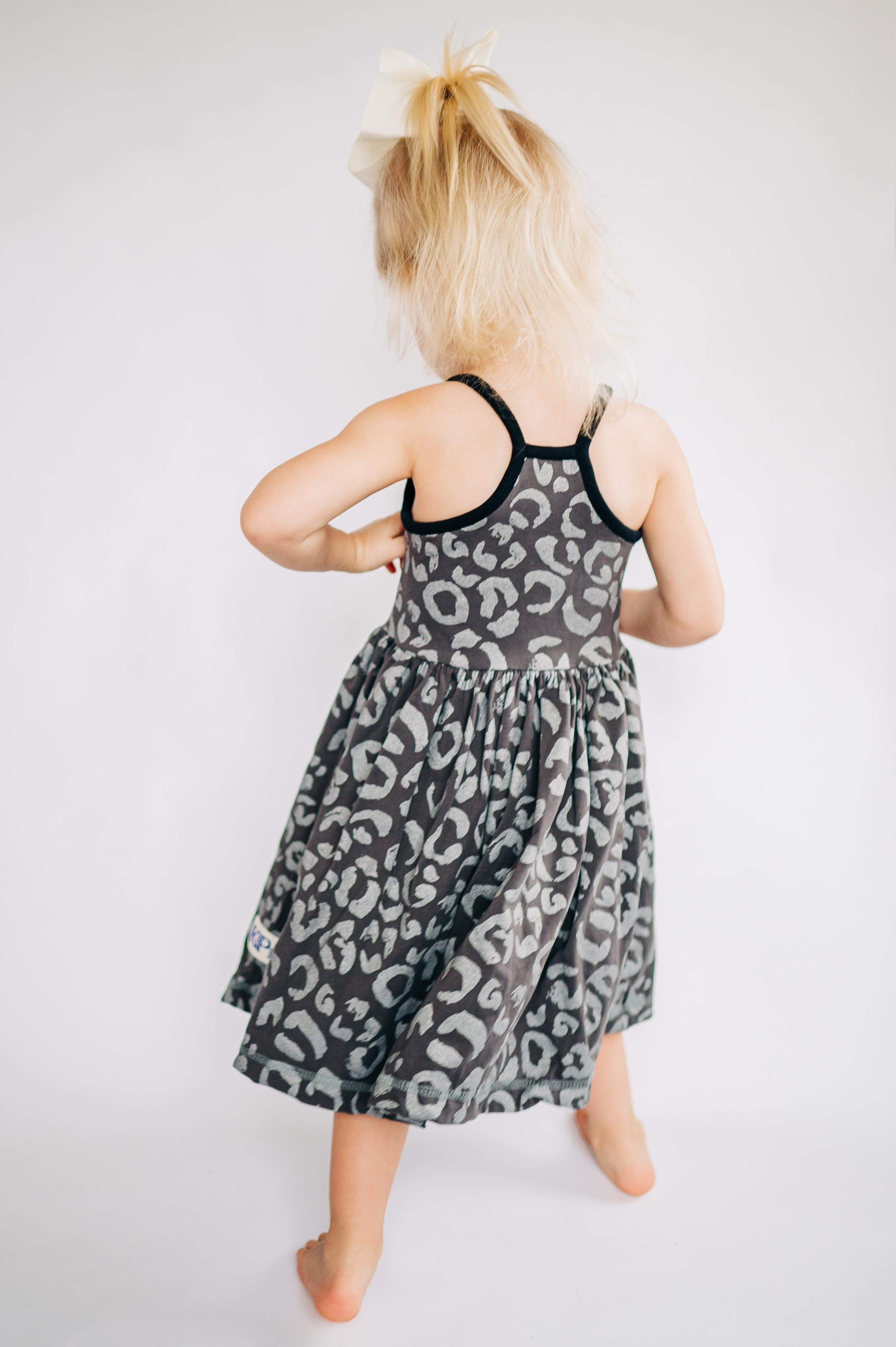 Snowy Leopard Darcy Lap Dress