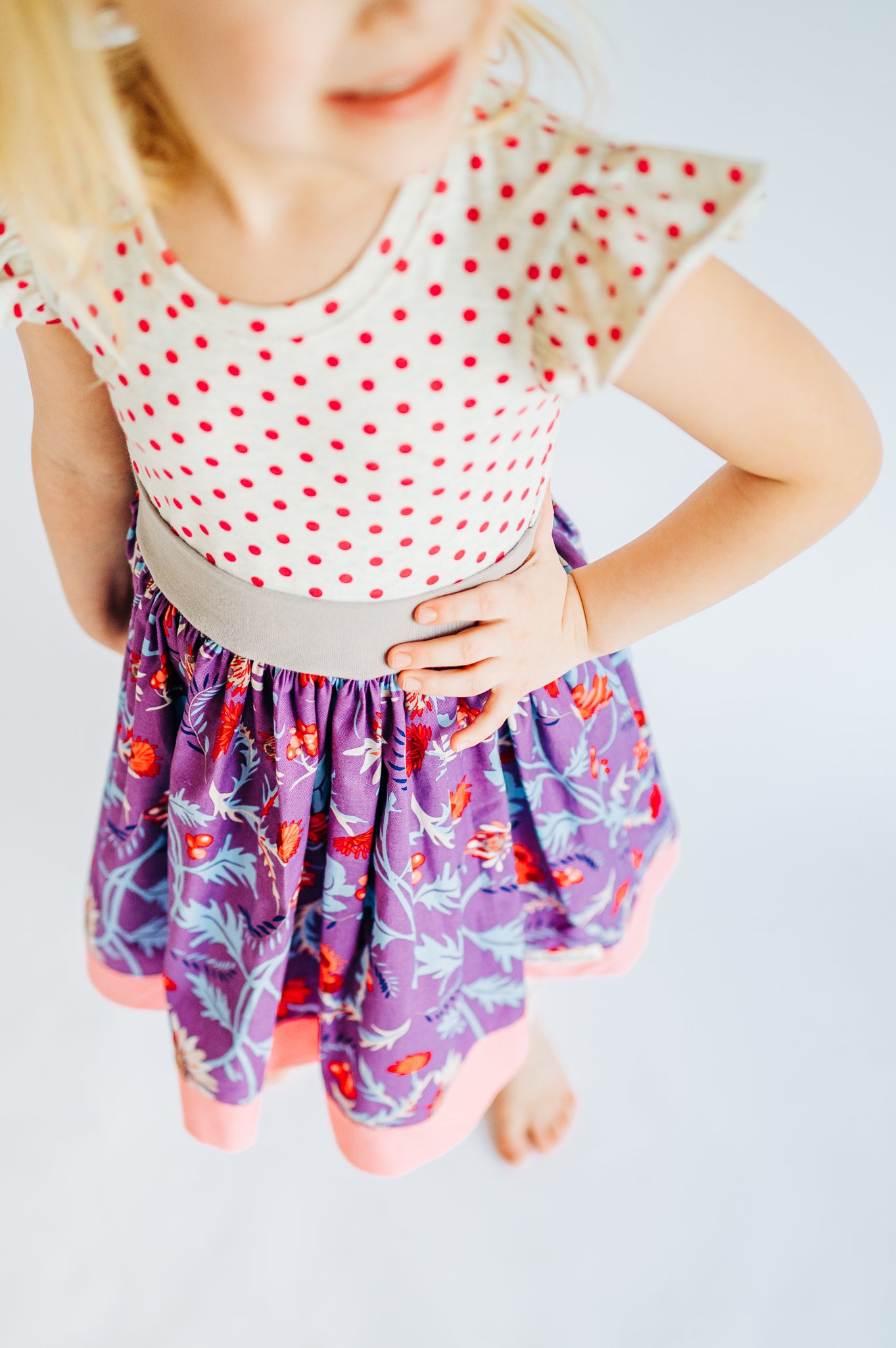 Thistle Flutter Twirl dress (ships in 2 weeks)