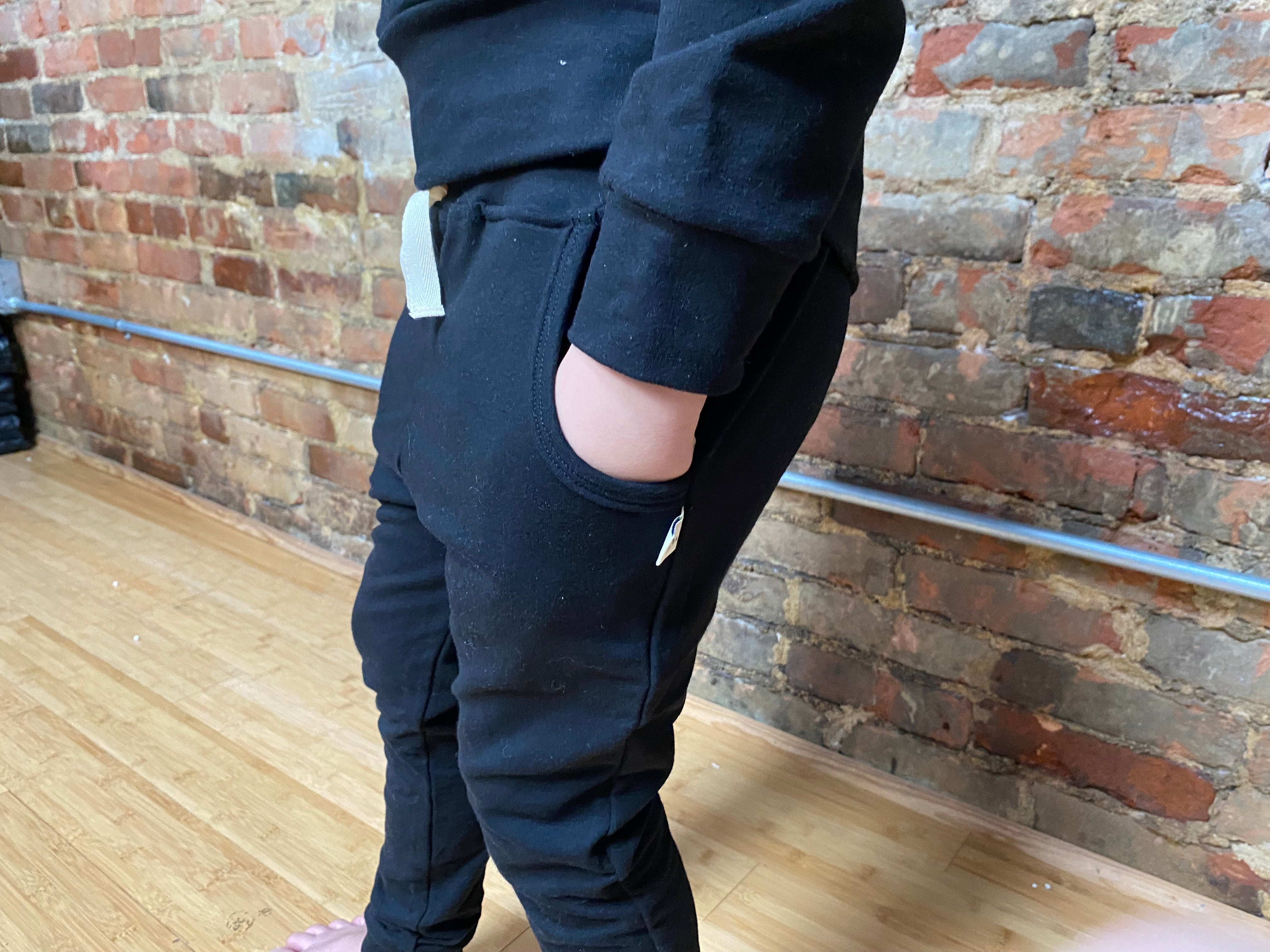 Classic Black Hudson French Terry Joggers (ships in 2 weeks)