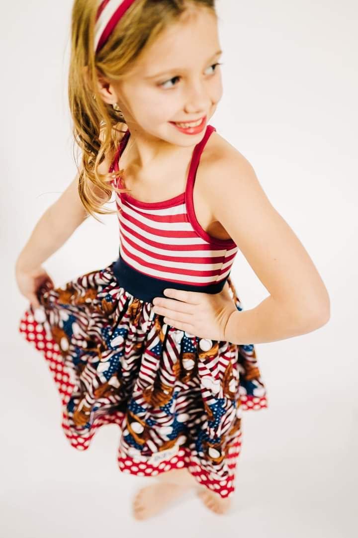 America's Game Darcy Twirl Dress