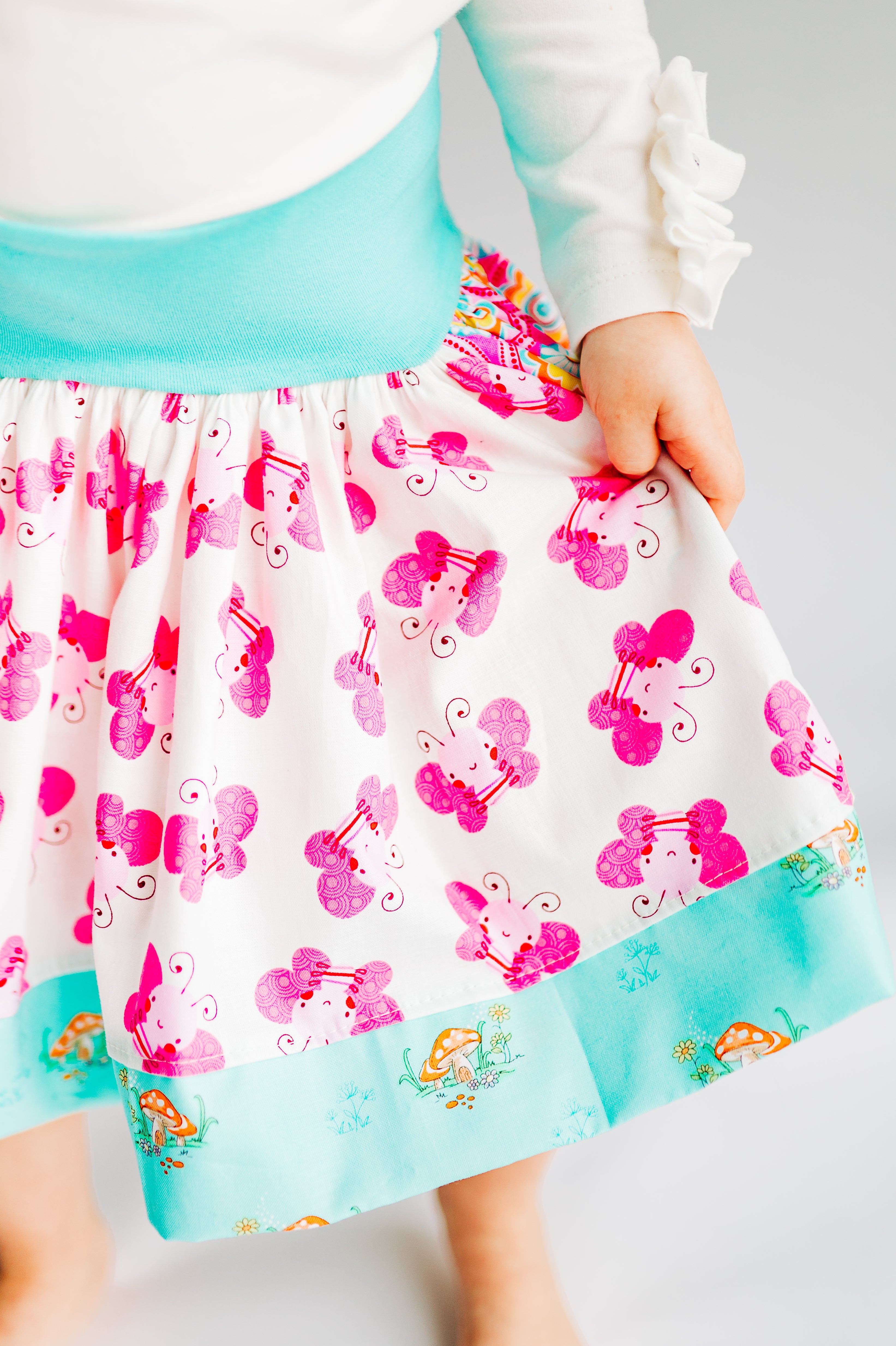 Lightning Bug Twirl Skirt (ships in 2 weeks)