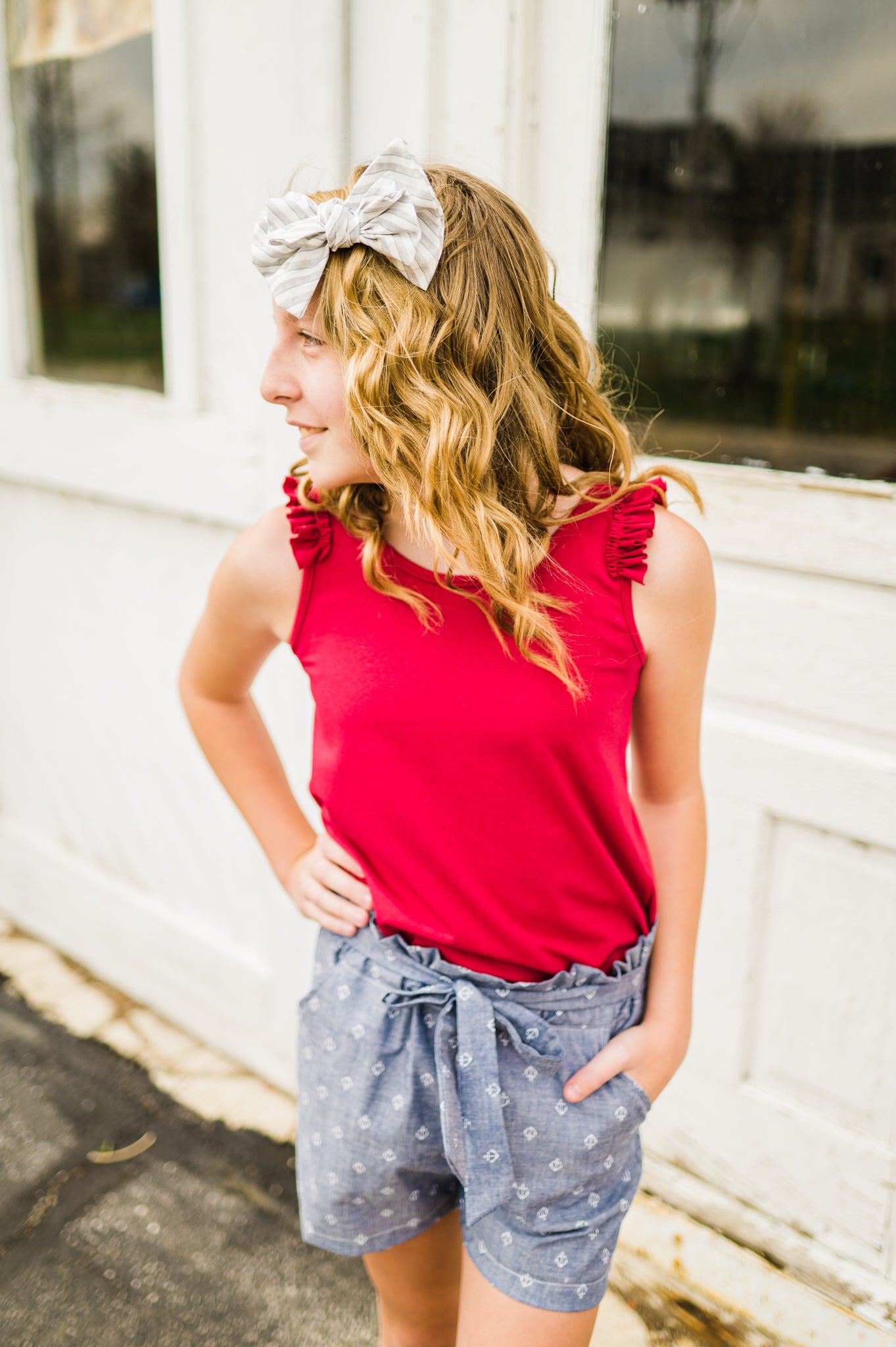 Ruby Red Zöe Top