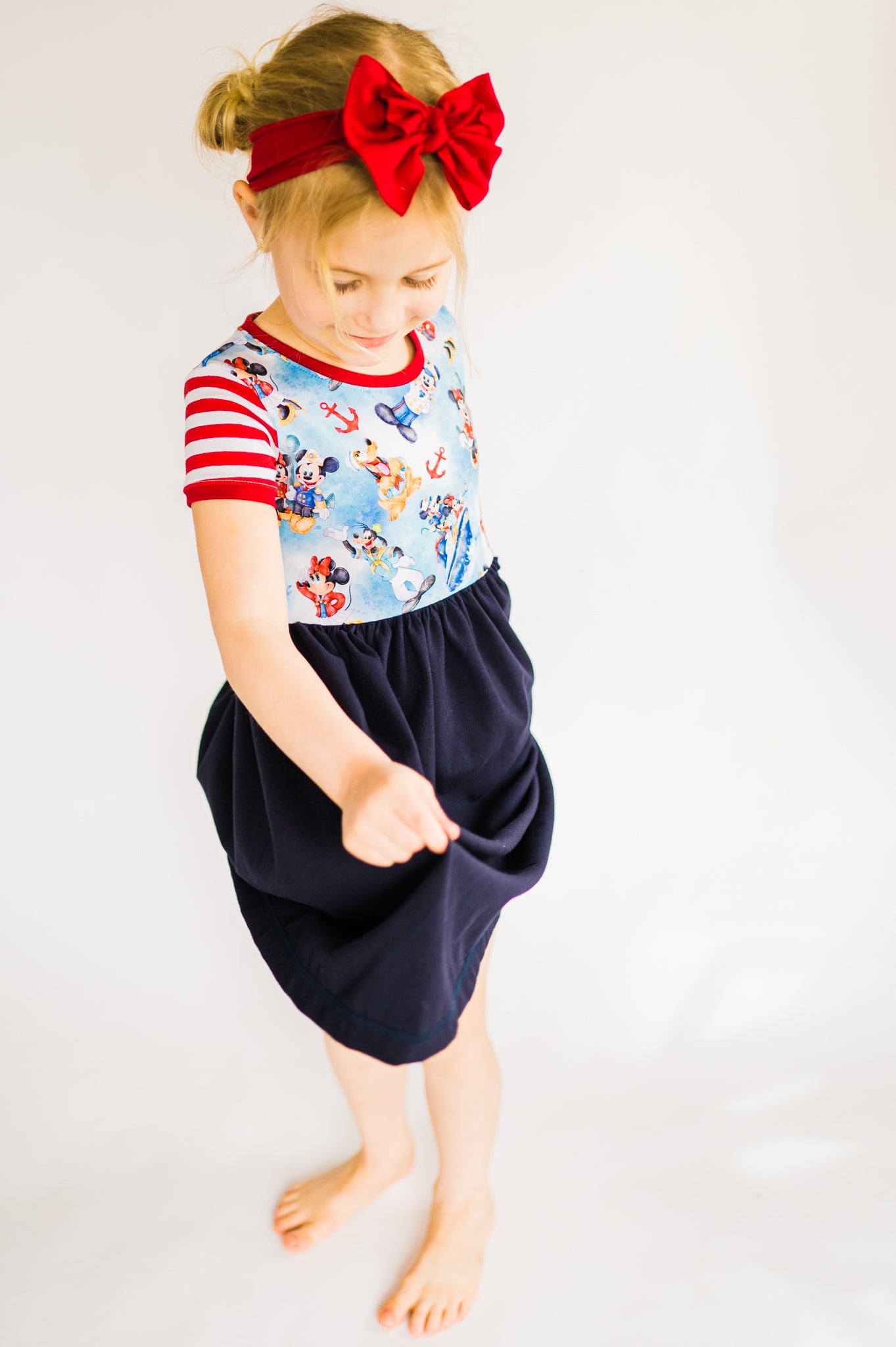 Sail Away Cap Lap Dress