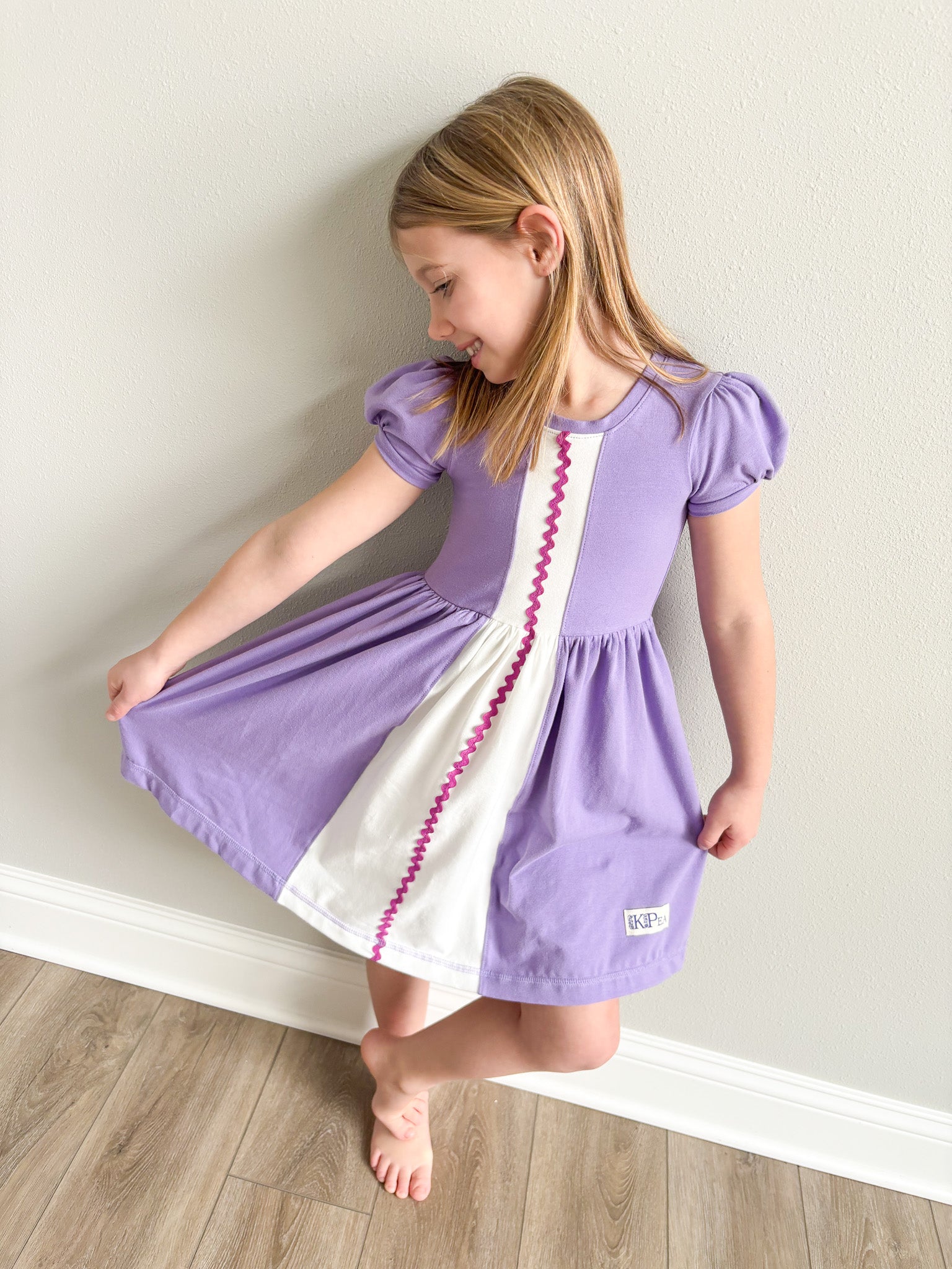 Rapunzel Puff Sleeve Lap Dress (SHIPS IN 2 WEEKS)