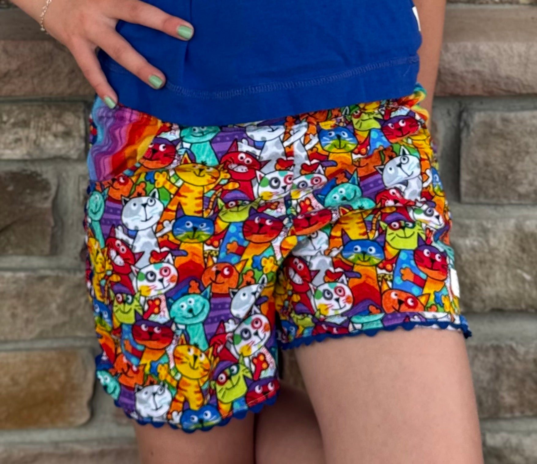 Purrr-fect Pallet Jamie Shorts