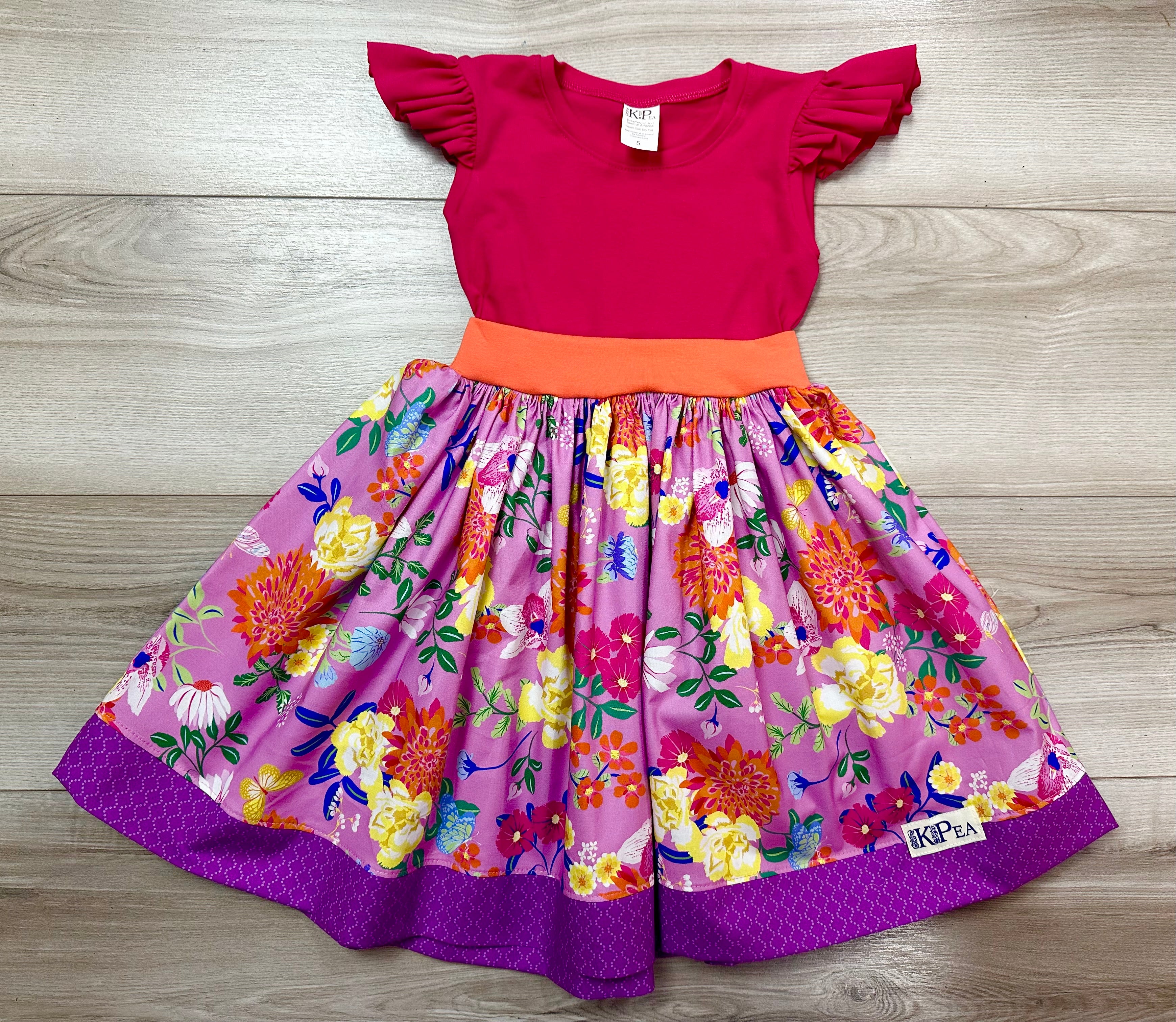 Joie De Vivre Twirl Dress (Ships in 2 Weeks)