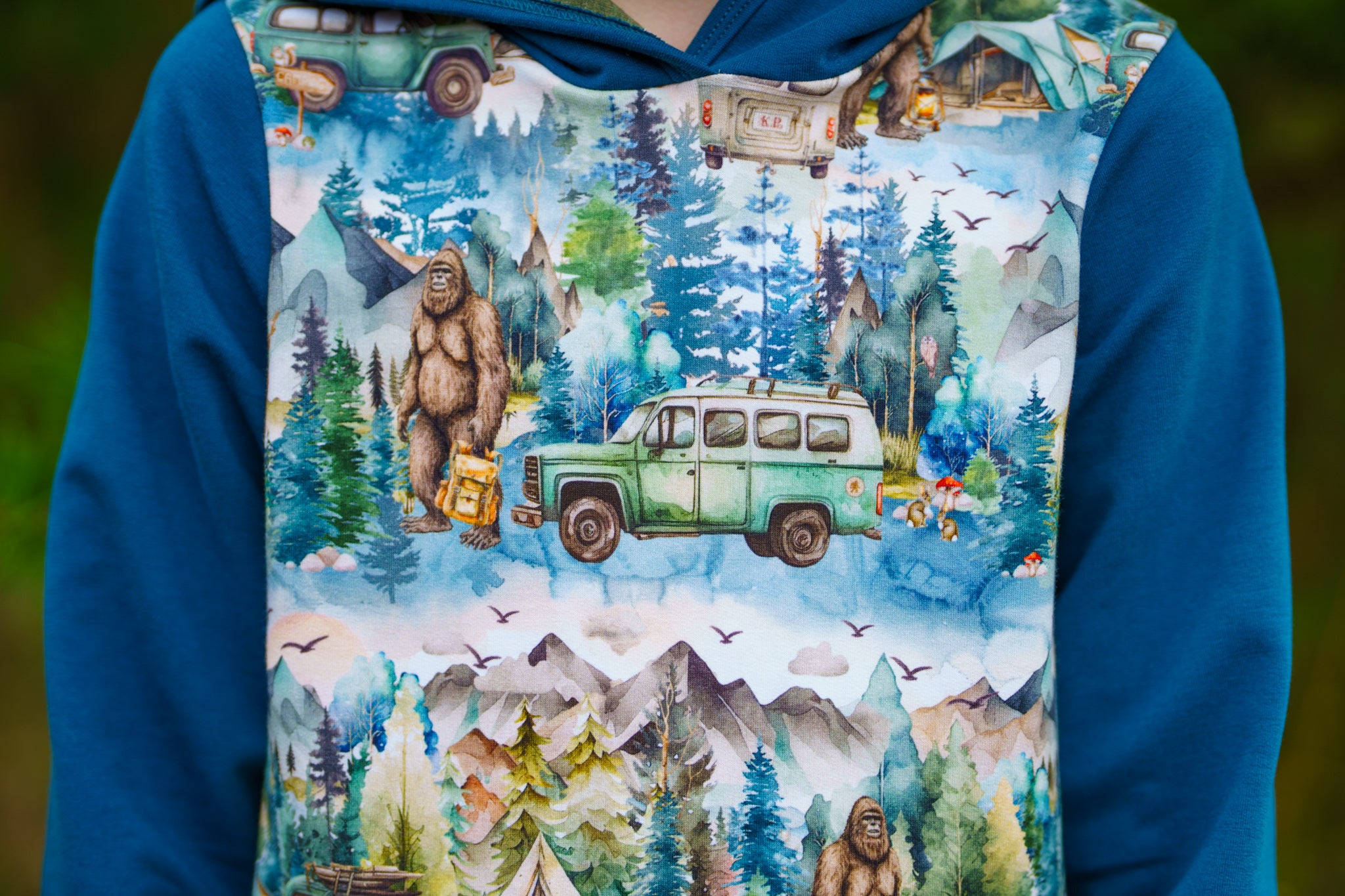 Camping with Sasquatch 🫈 Hoodie (ships in two weeks)