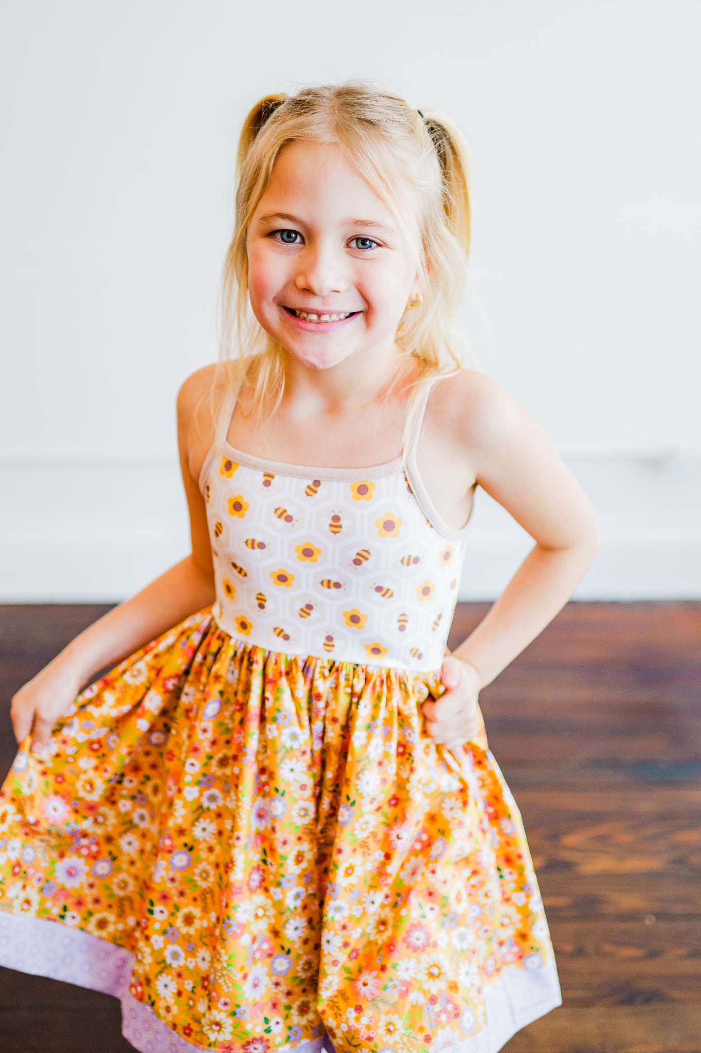 Honeycomb Twirl dress (ships in 2 weeks)