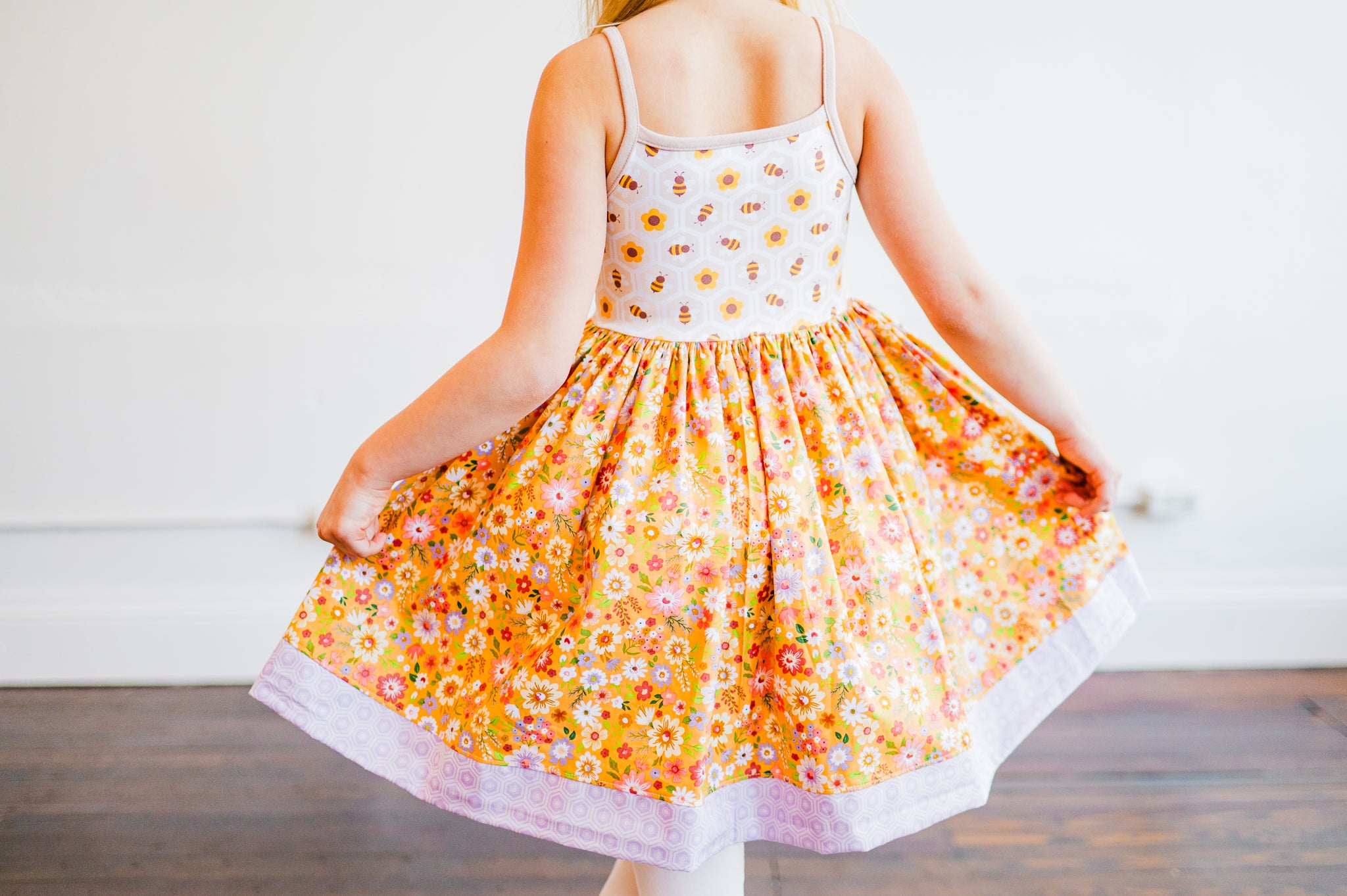 Honeycomb Twirl dress (ships in 2 weeks)