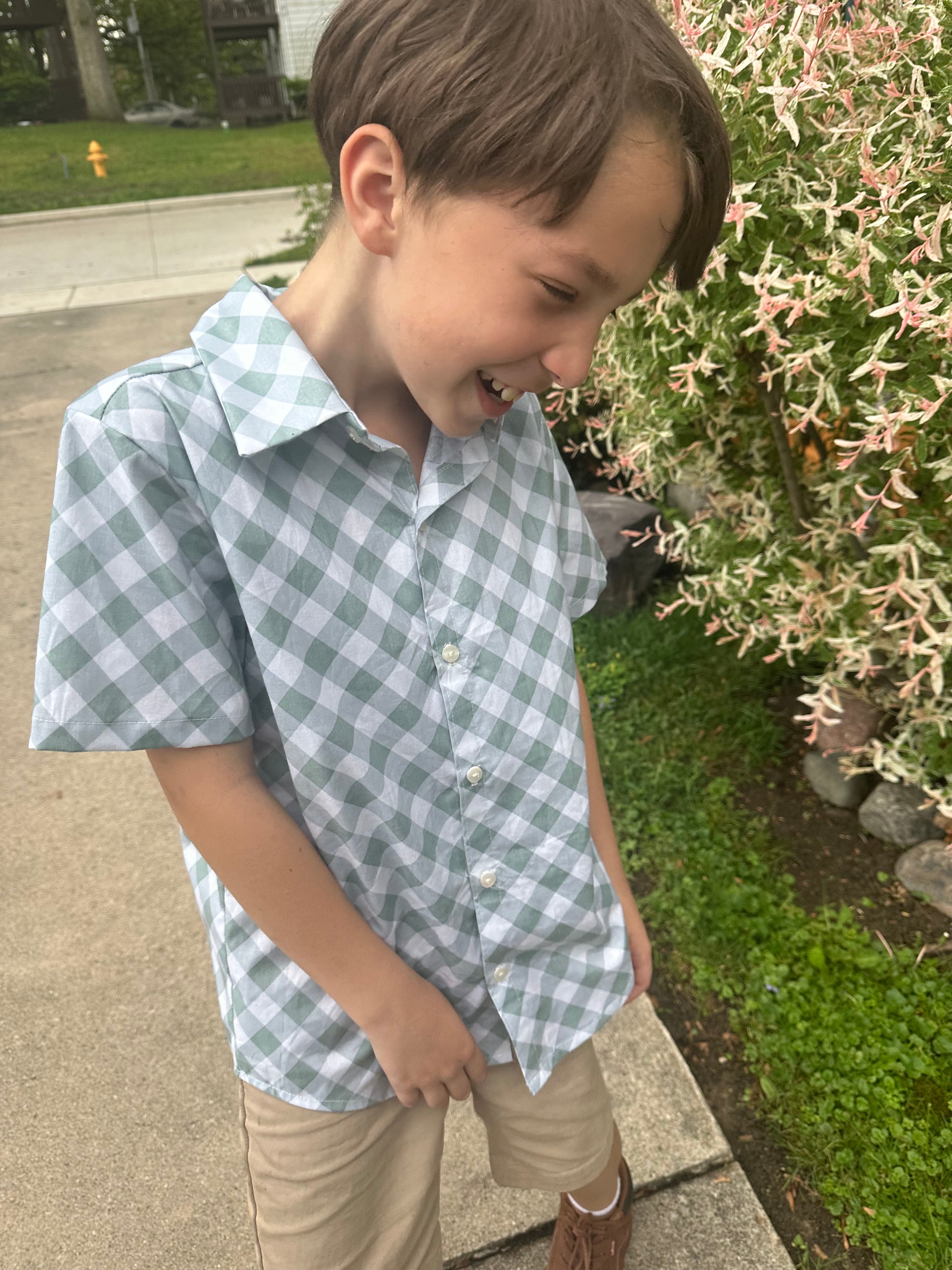 Derby Oxford Button Up Shirt (ships in 2 weeks)
