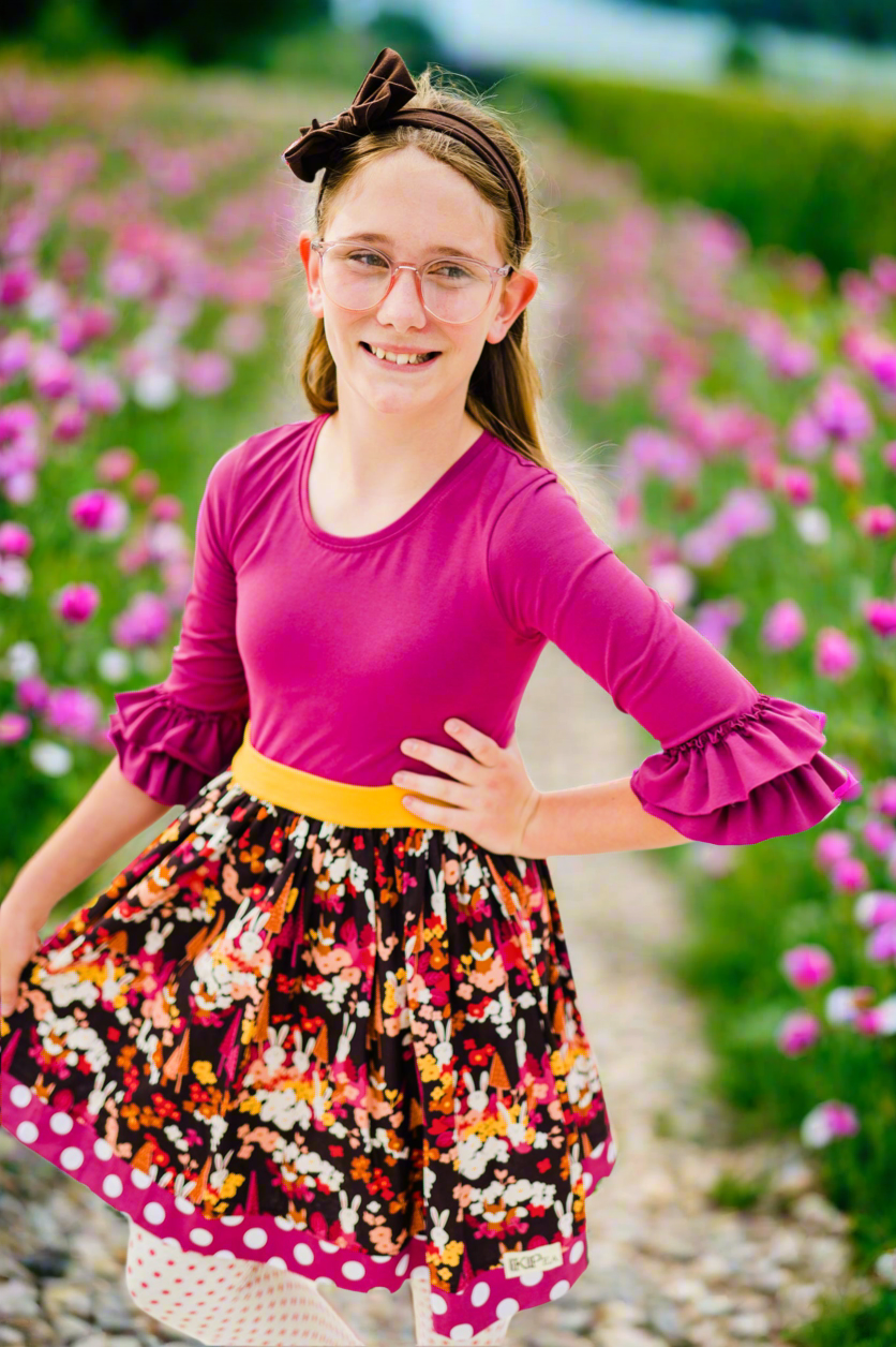 Autumn Sunset Bailey Dress (Ships in 2 weeks)