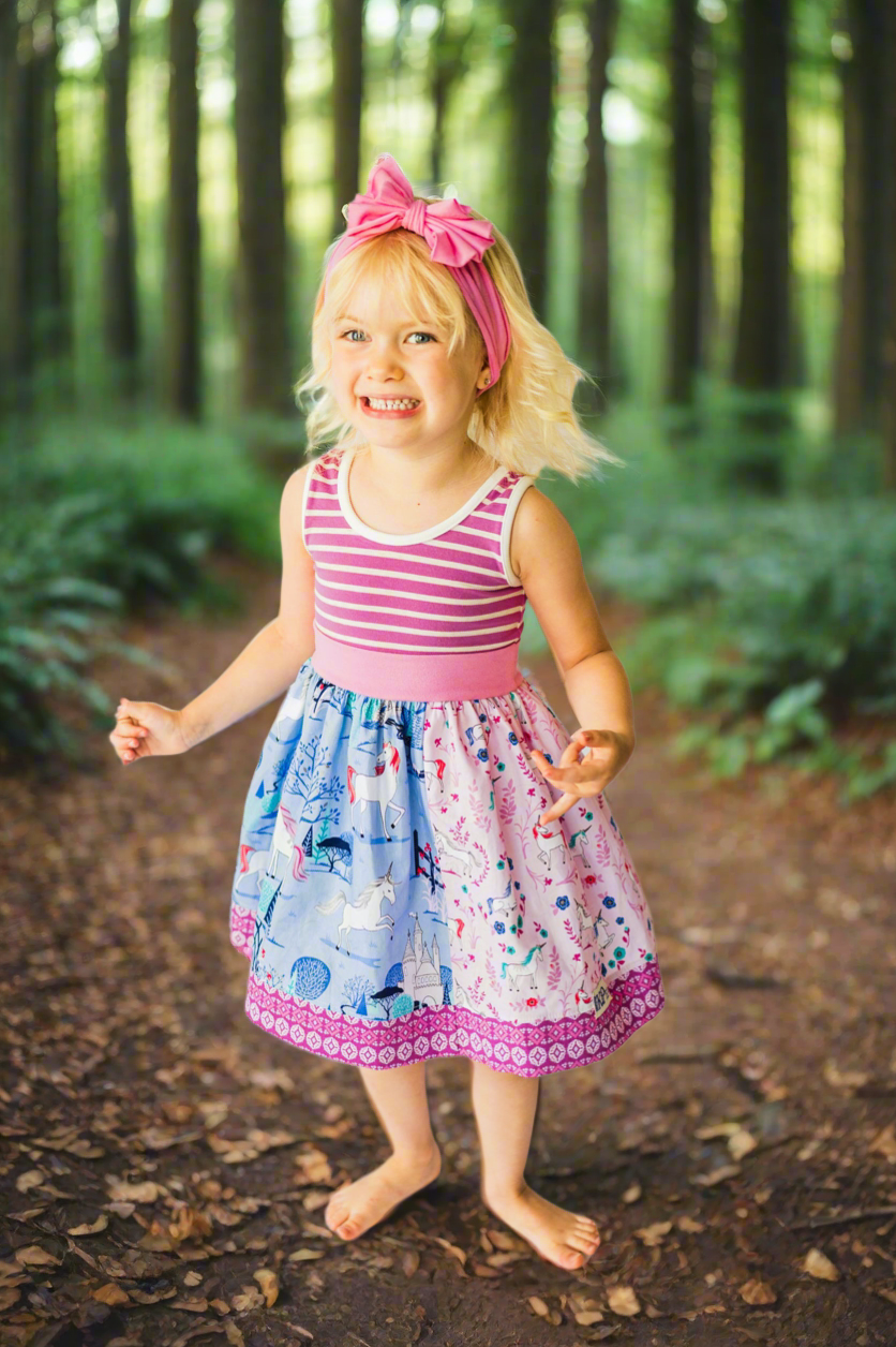 Into the Wild Woods Tank Twirl Dress (ships in 2 weeks)