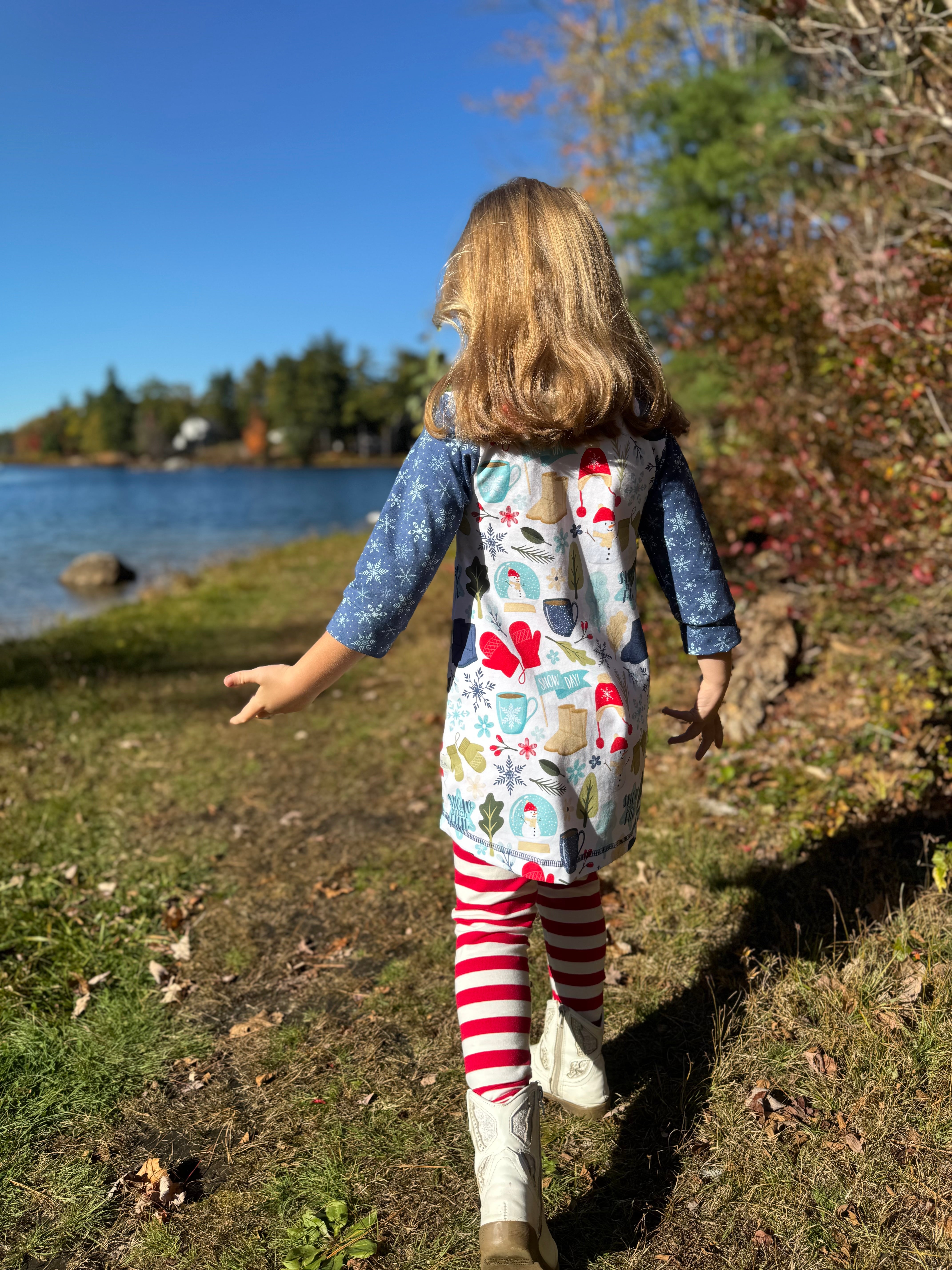 Snow Games 3/4 Sleeve Tunic