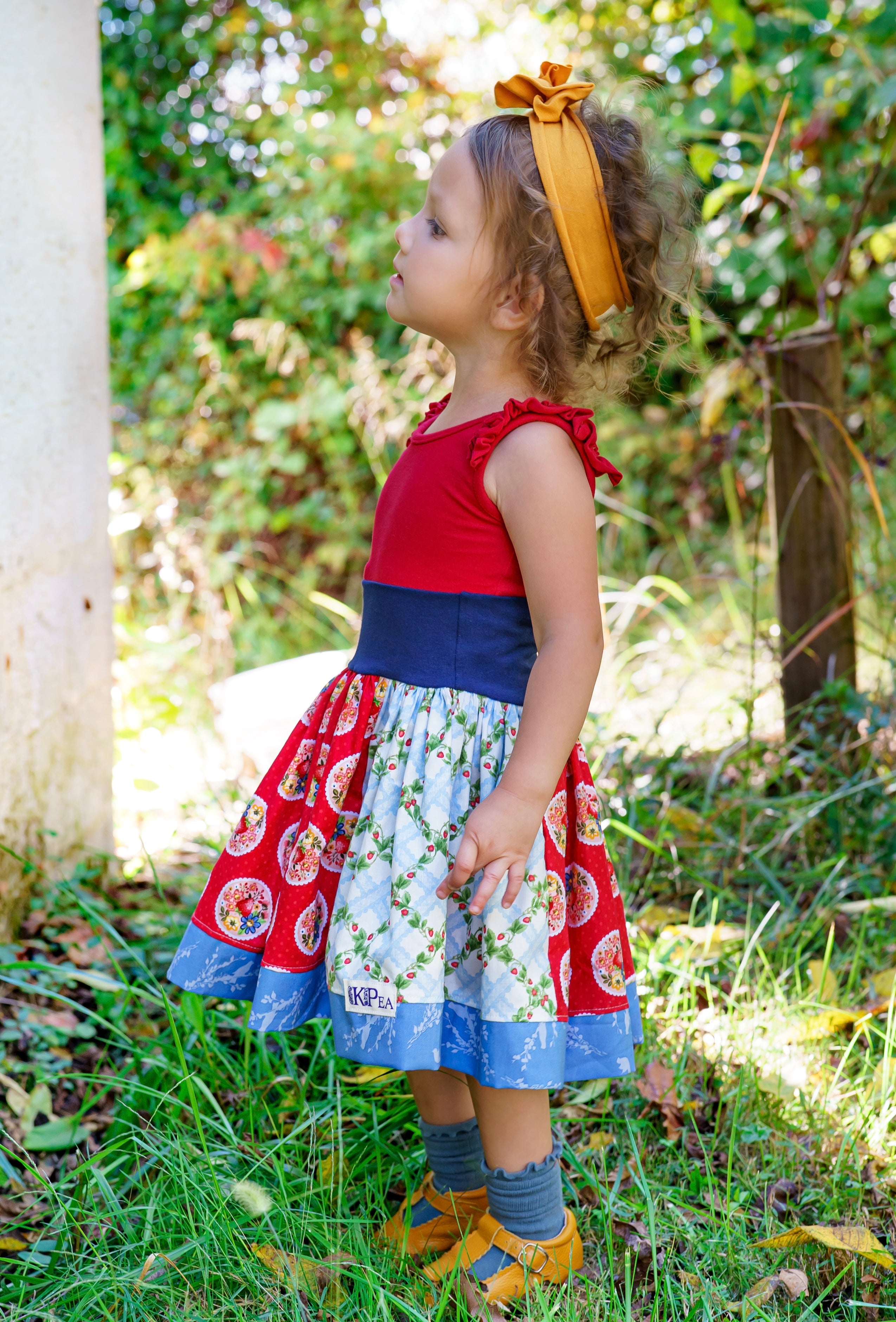 Strawberry Fields Lulu Skirt (ships in 2 weeks)