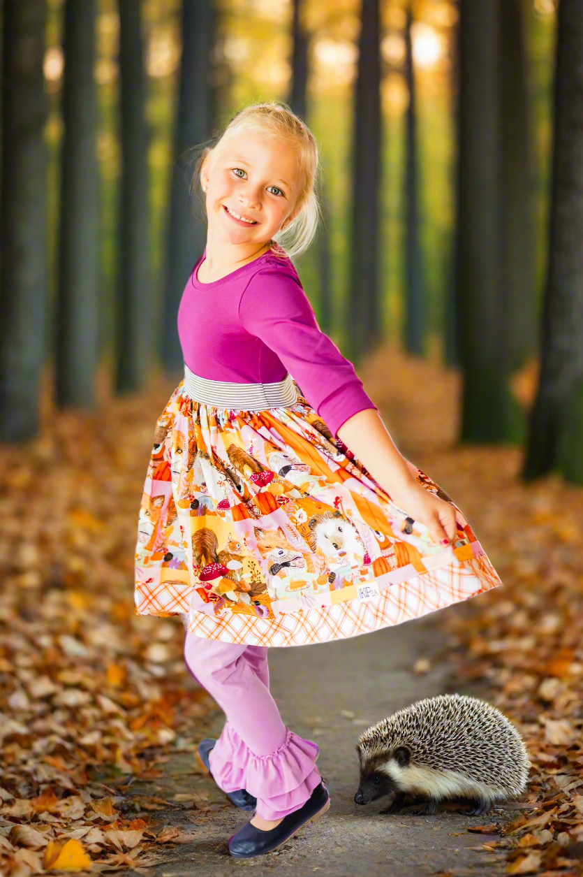 Harvest Picnic Sarah 3/4 Dress (Ships in 2 weeks)