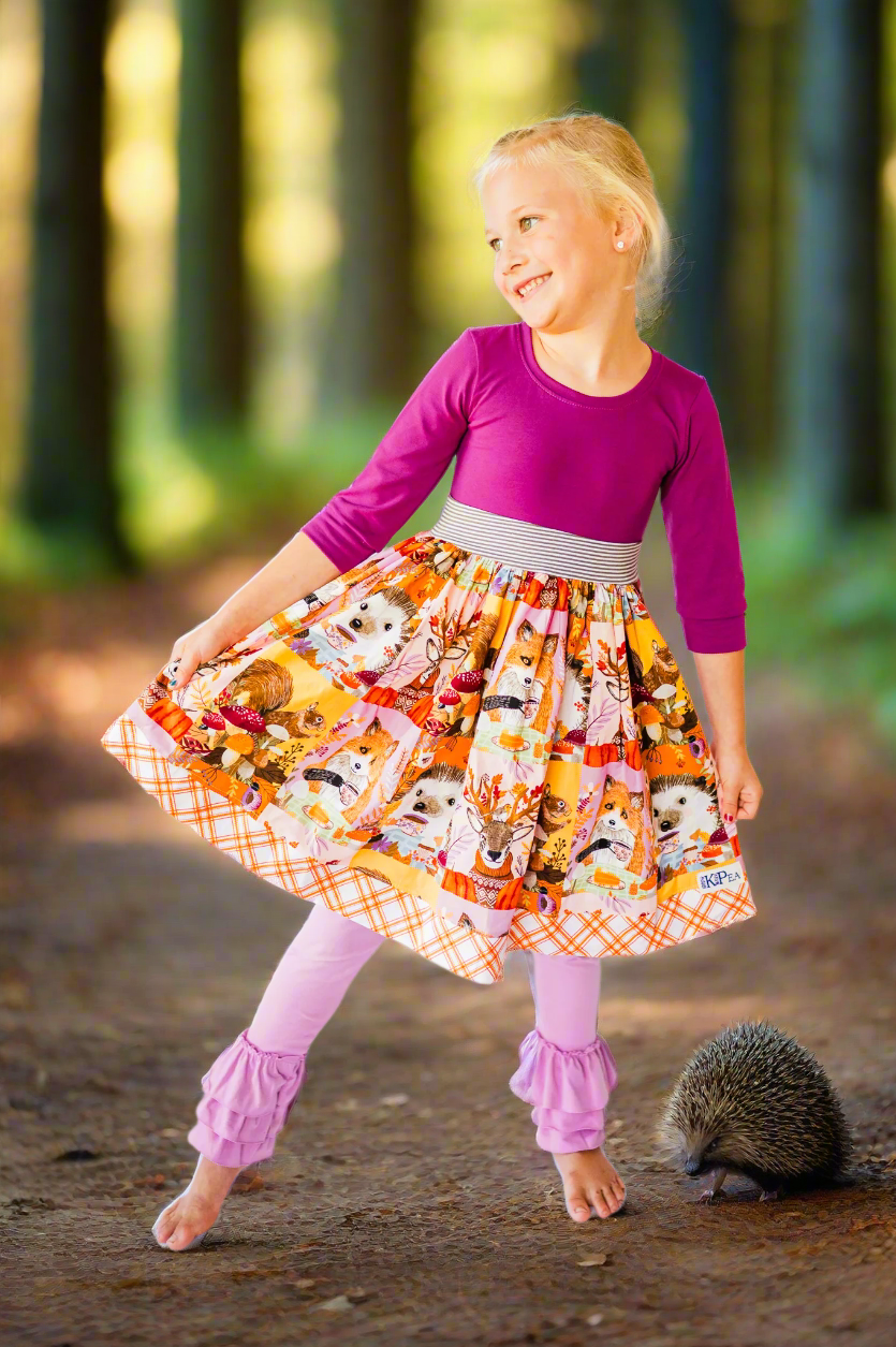 Harvest Picnic Sarah 3/4 Dress (Ships in 2 weeks)