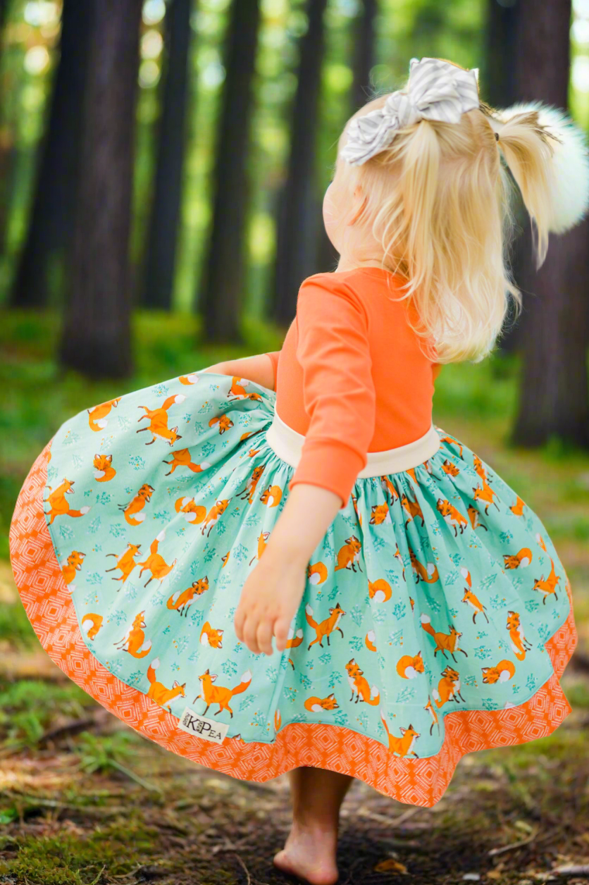 Wander the Woods 3/4 Dress (ships in 2 weeks)