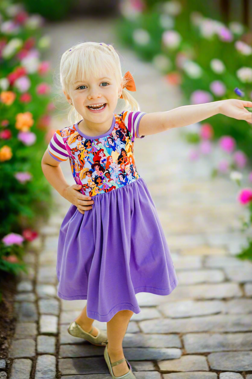 Pretty as a Princess Cap Lap Dress (ships in 2 weeks)