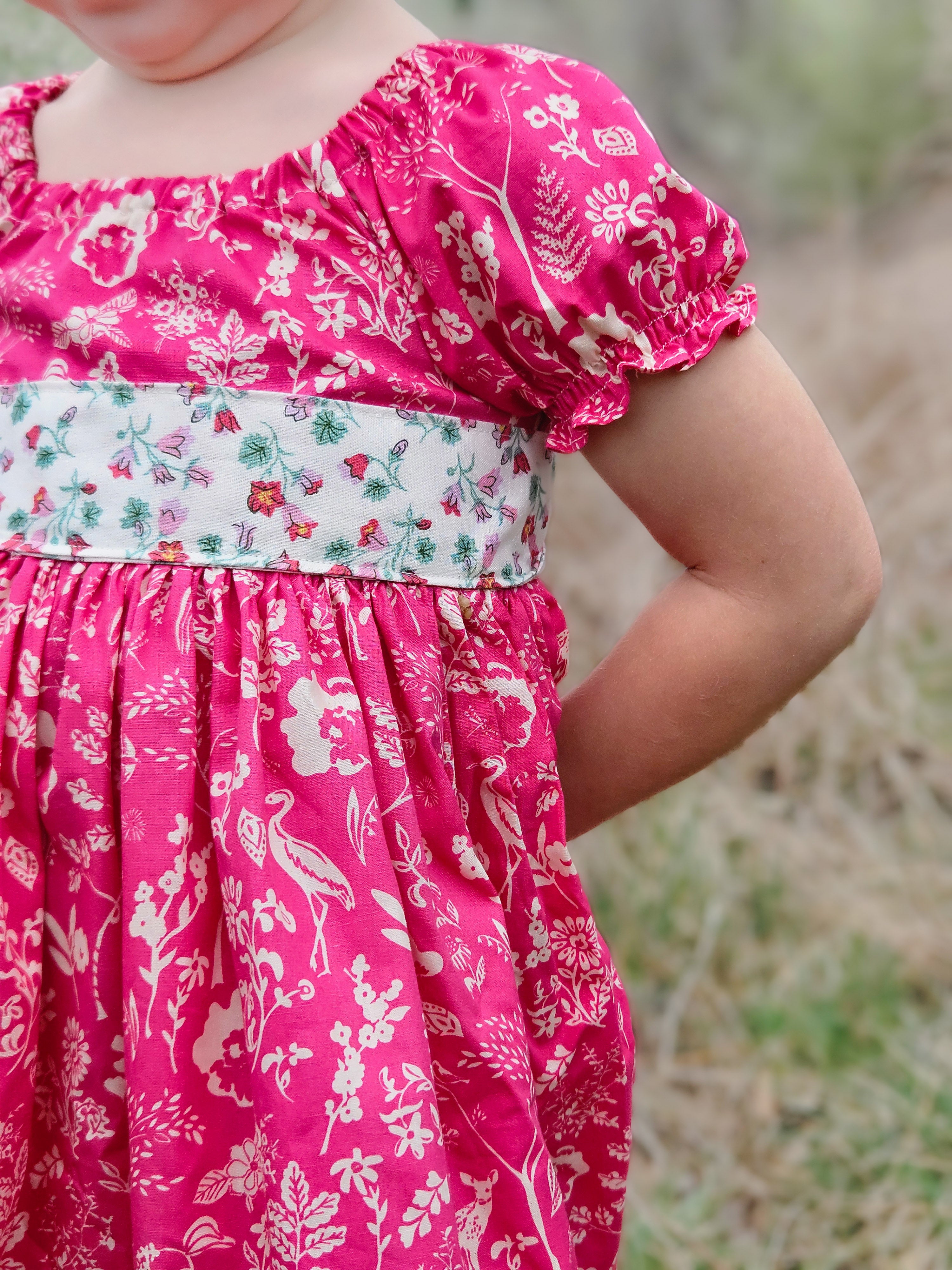 Secret Meadow Peasant Dress (ships in 2 weeks)