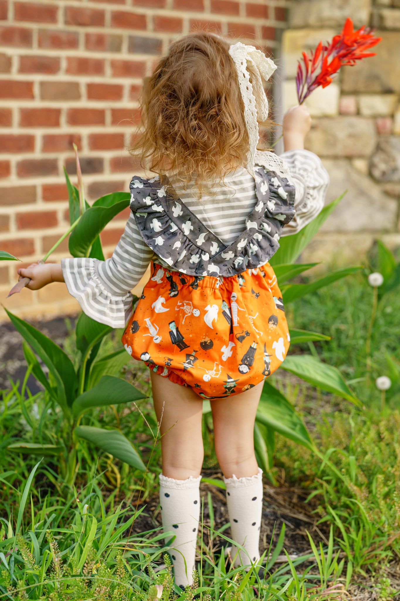 Monster Mash Romper (ships in 2 weeks)