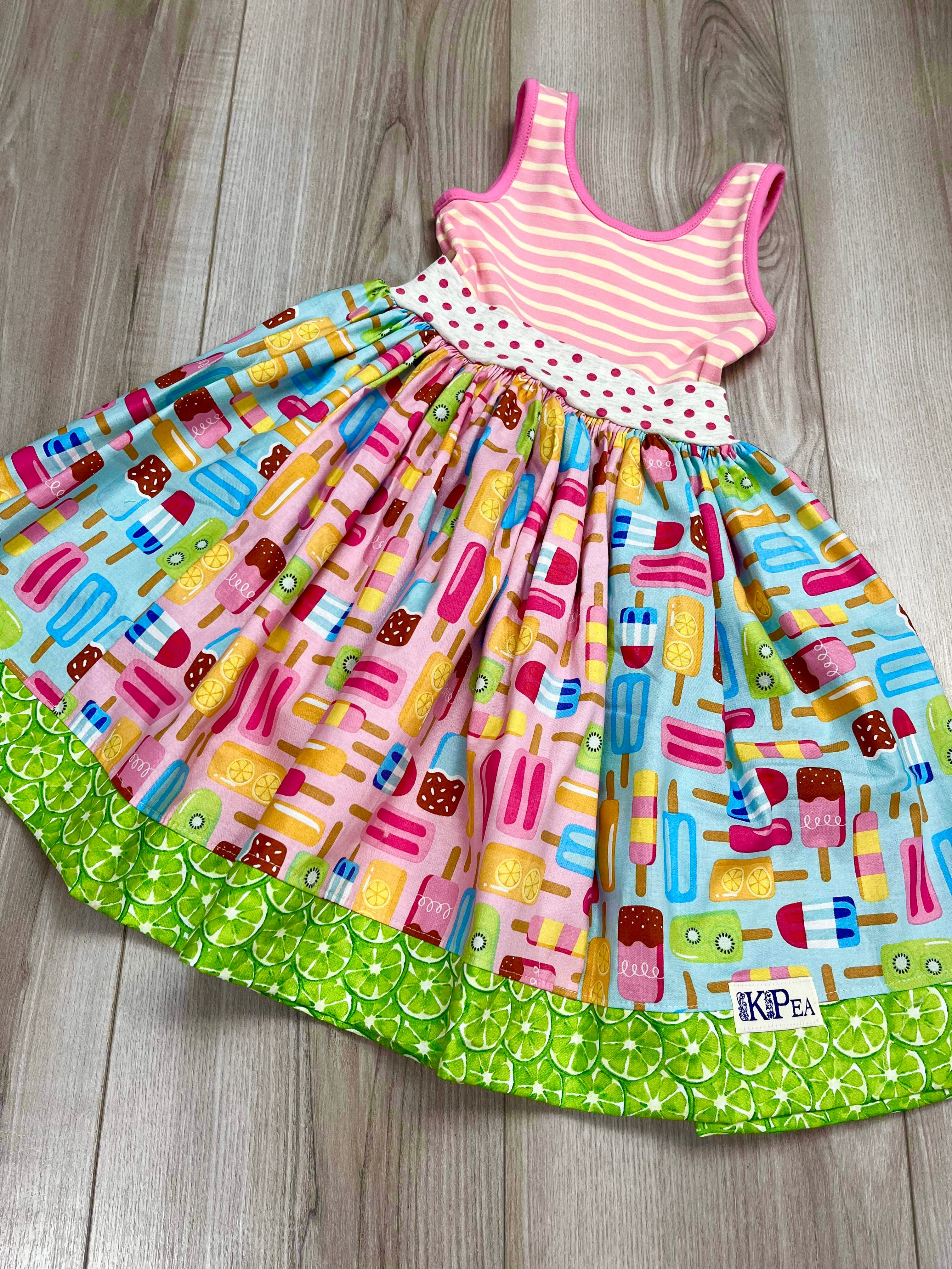 Fruit Slices Twirl Dress (Ships in 2 Weeks)