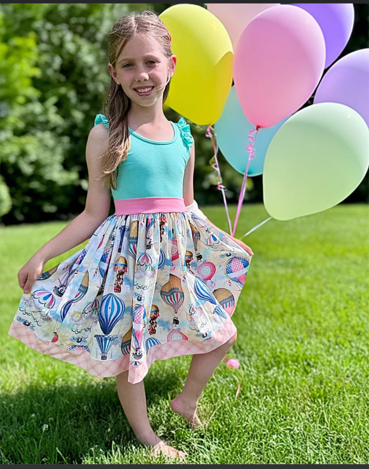 Come Fly With Me Zöe Twirl Dress (Ships in 2 Weeks)