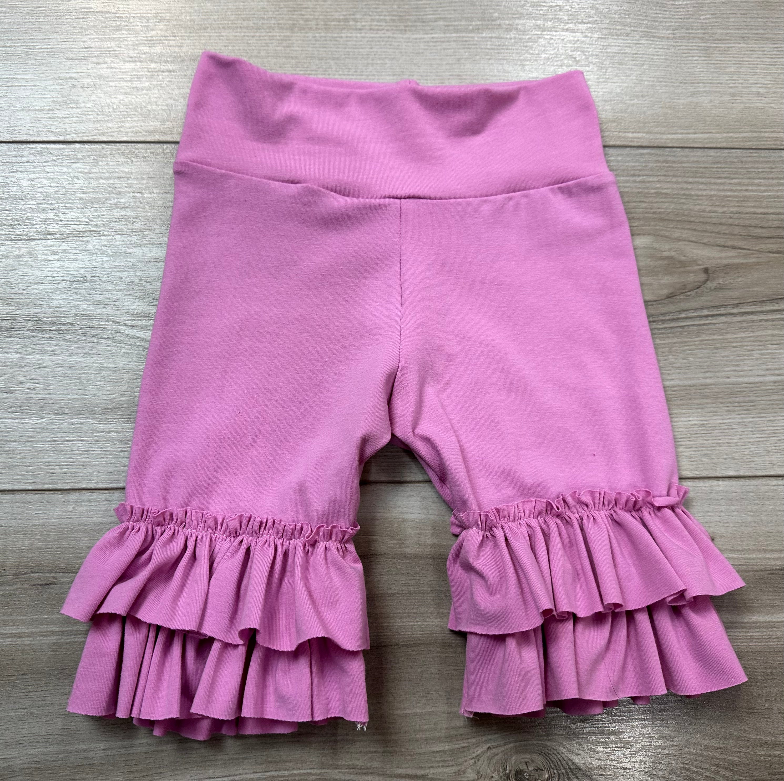 Orchid Ruffle Shorties (ships in 2 weeks)