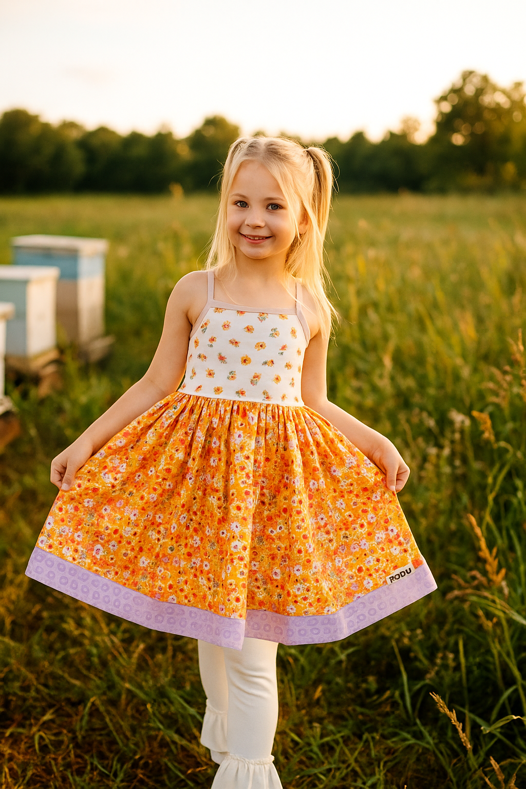 Honeycomb Twirl Dress (ships in 2 weeks)