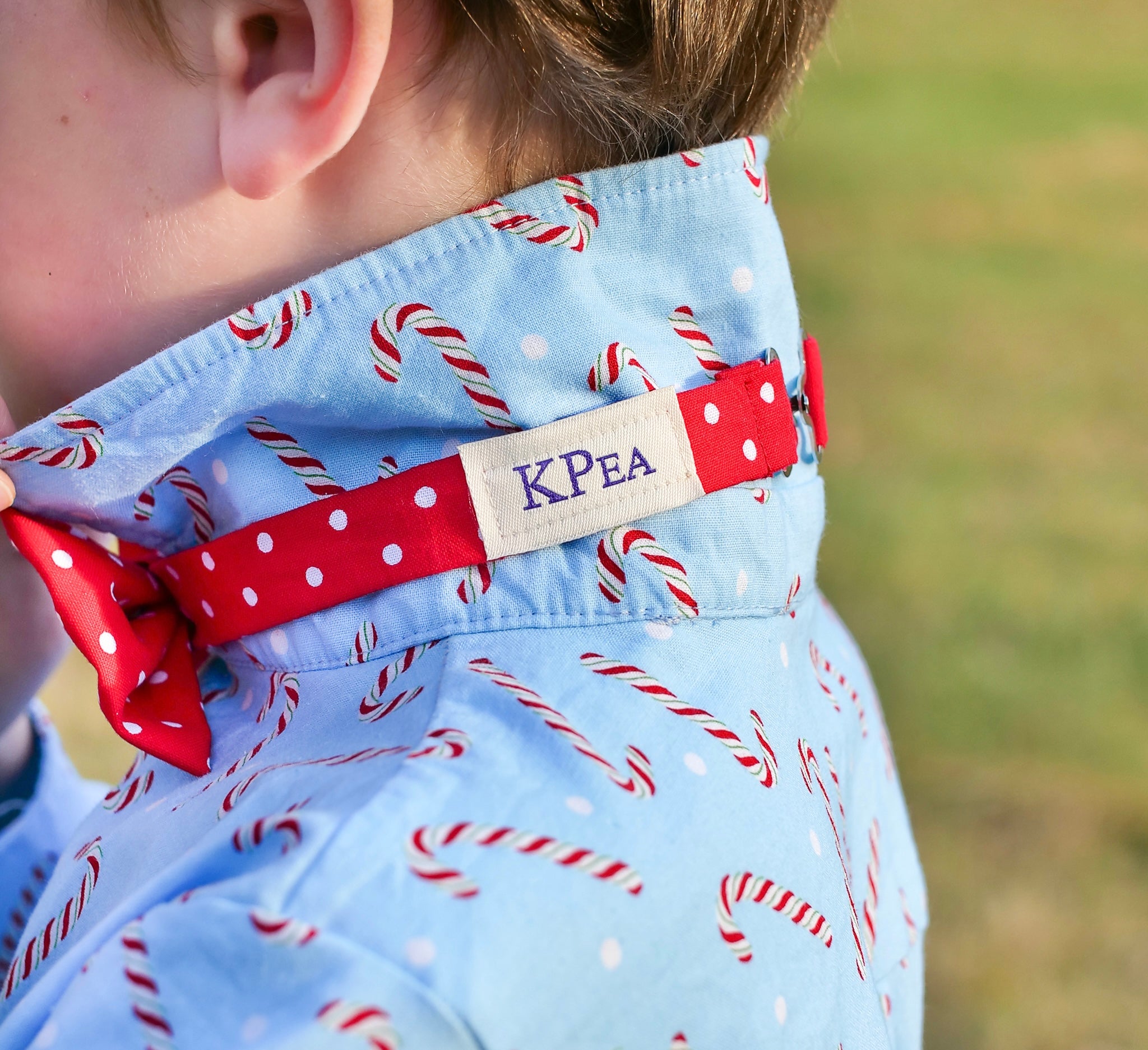 Red PolkaDot Bow Tie