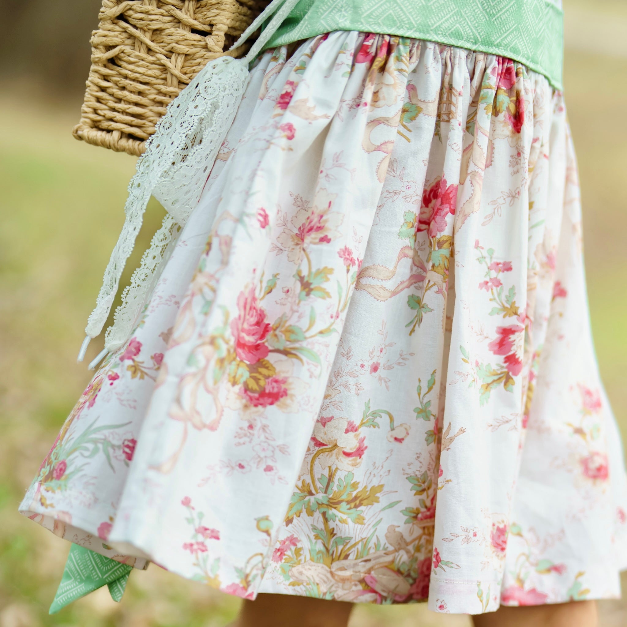 Blush & Bloom Peasant Dress (ships in 2 weeks)