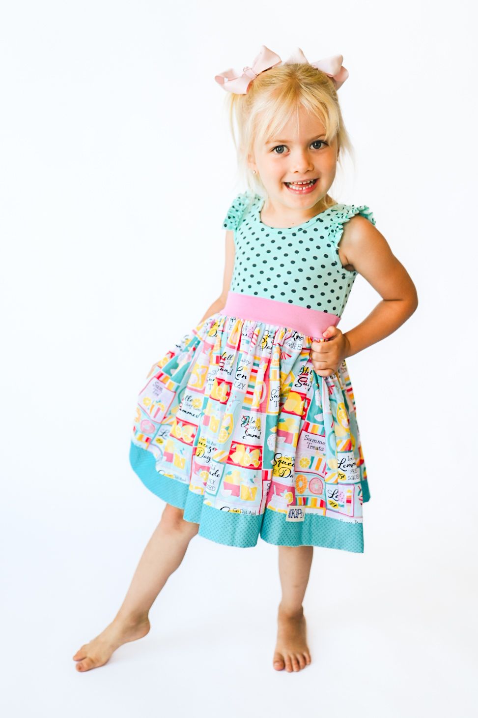 Squeeze the Day Twirl Dress (Ships in 2 Weeks)