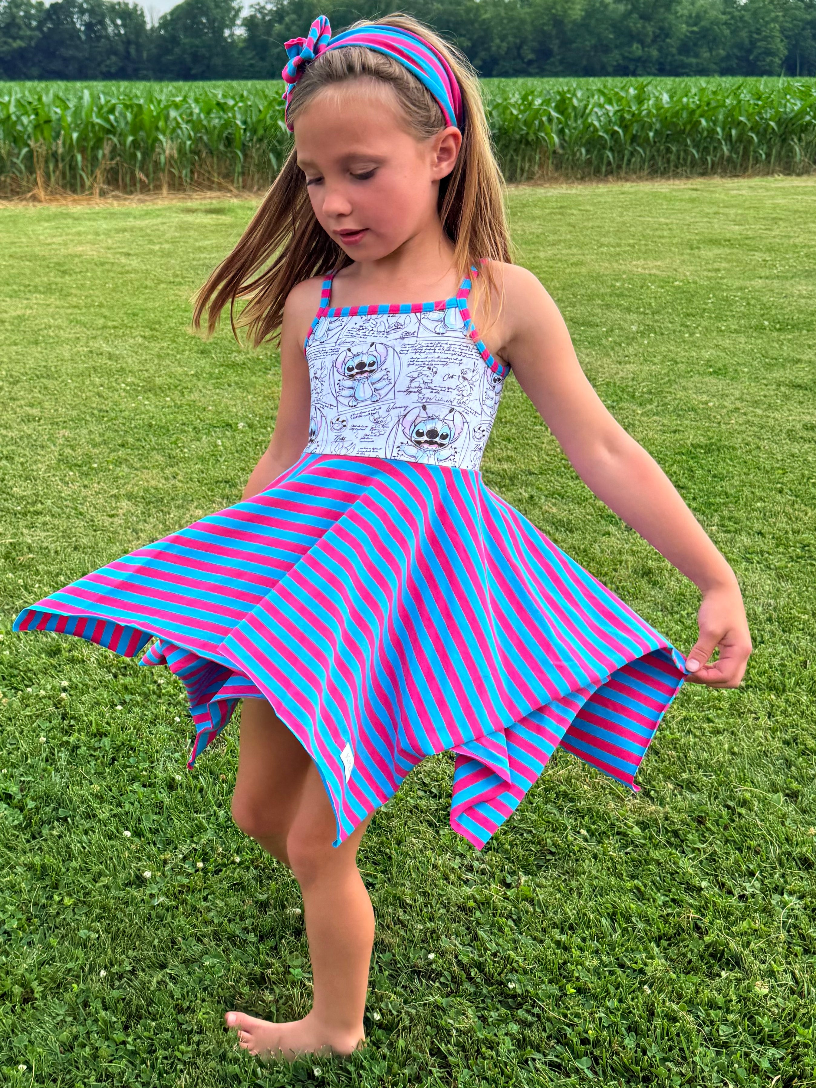 Little Monster tank petal Lap Dress