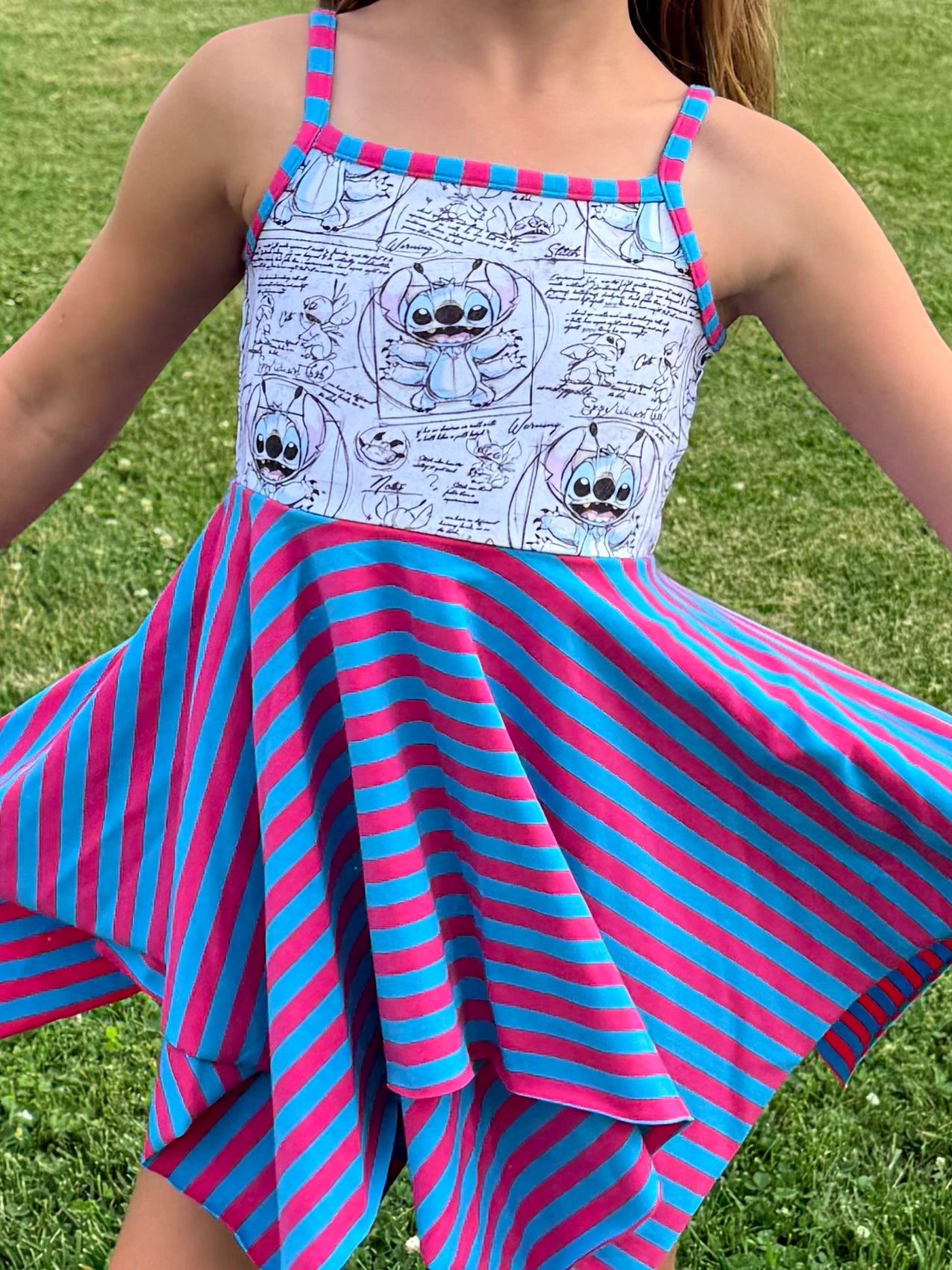 Little Monster tank petal Lap Dress