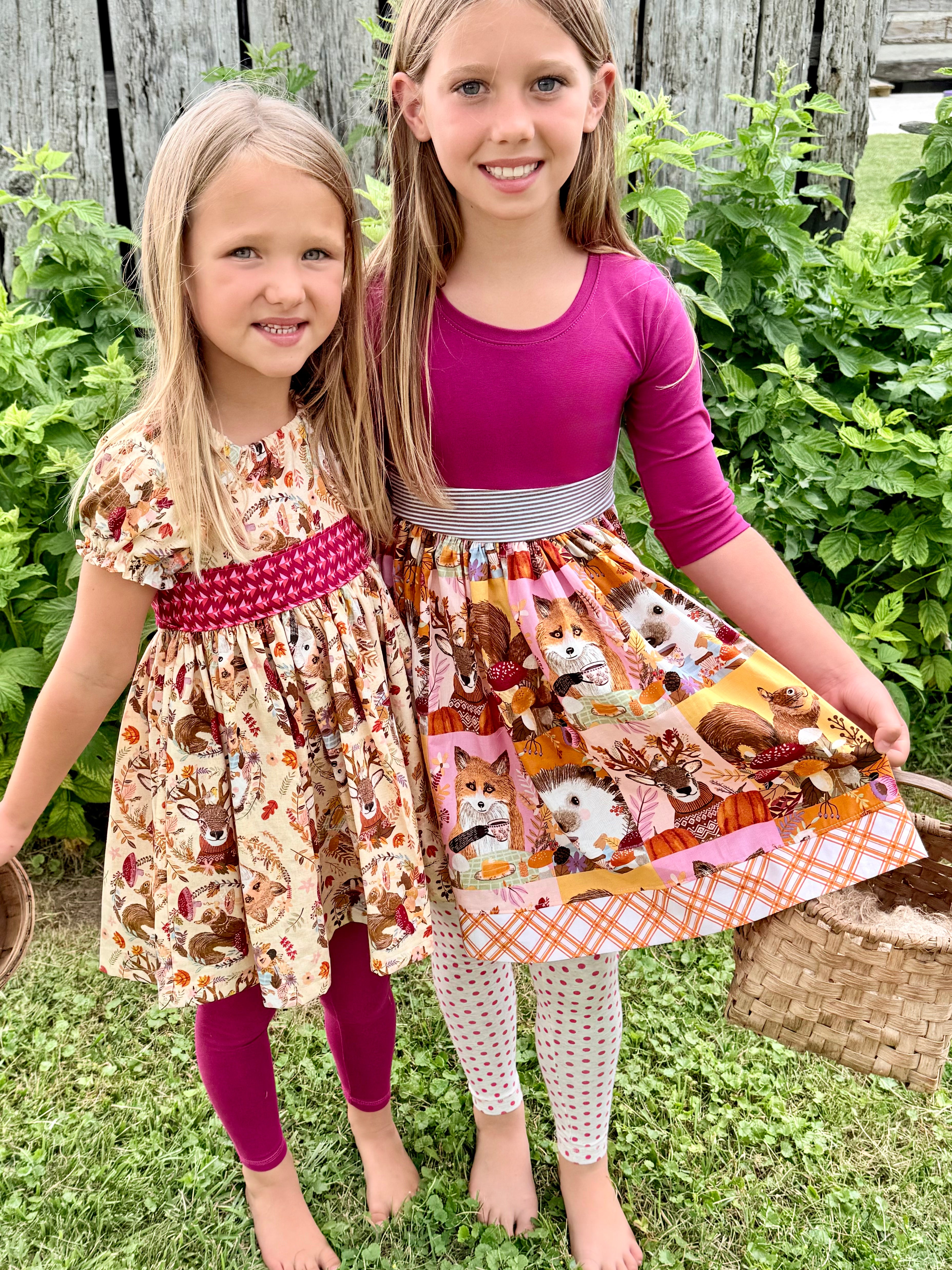 Harvest Picnic Sarah 3/4 Dress (Ships in 2 weeks)