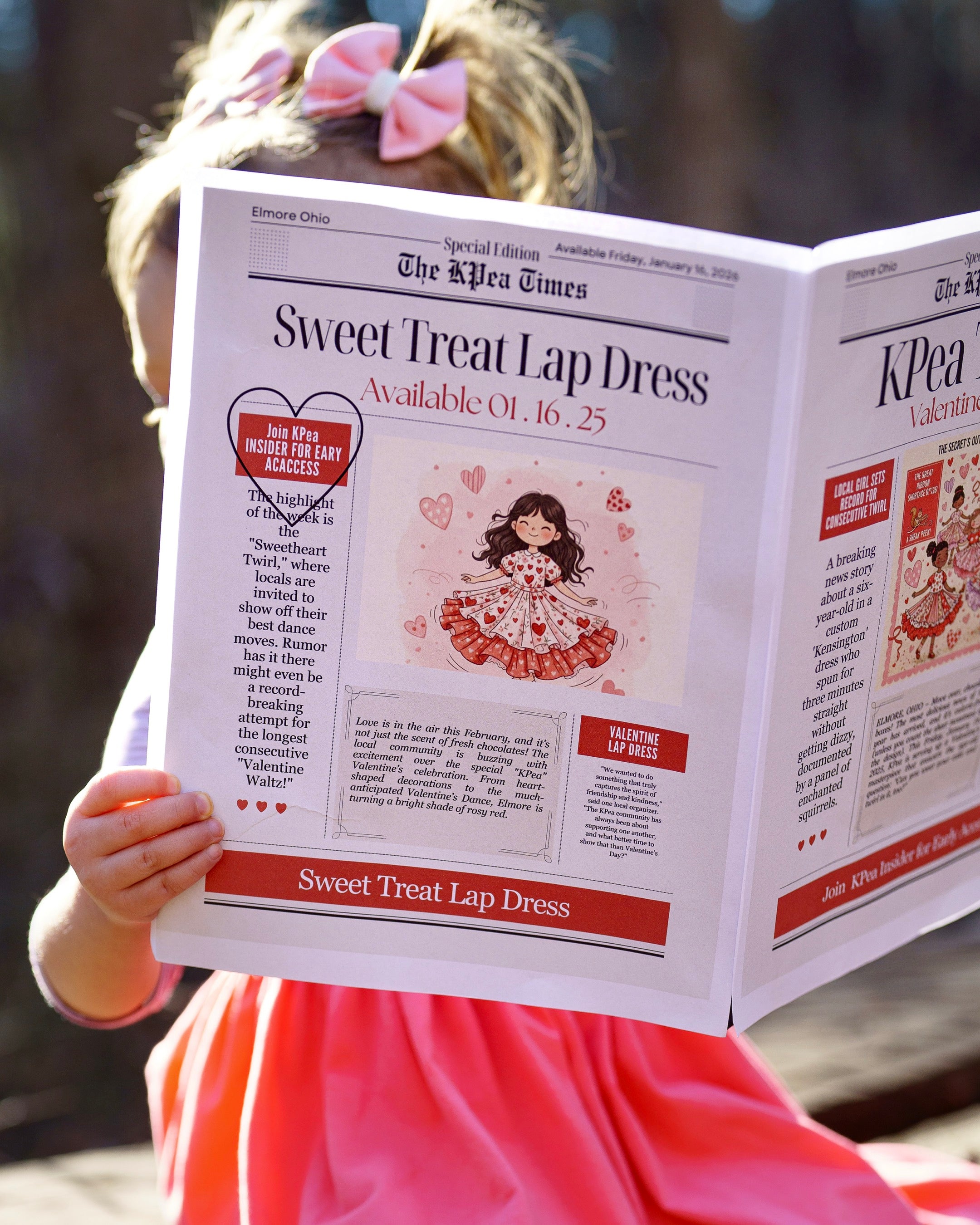 Sweet Treats 3/4 Sleeve Lap Dress (ships in 2 weeks)