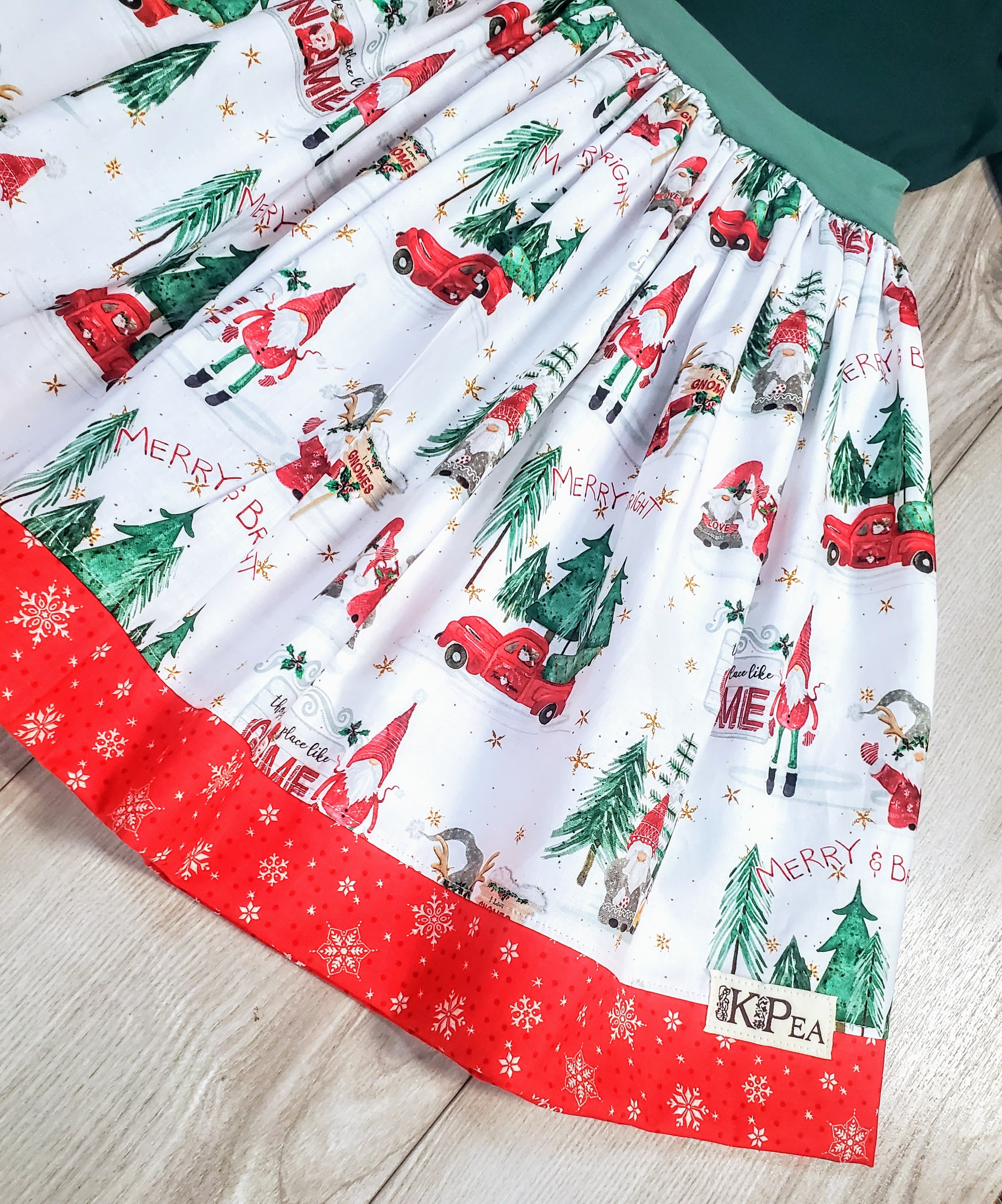 Gnome For The Holidays Ava Dress