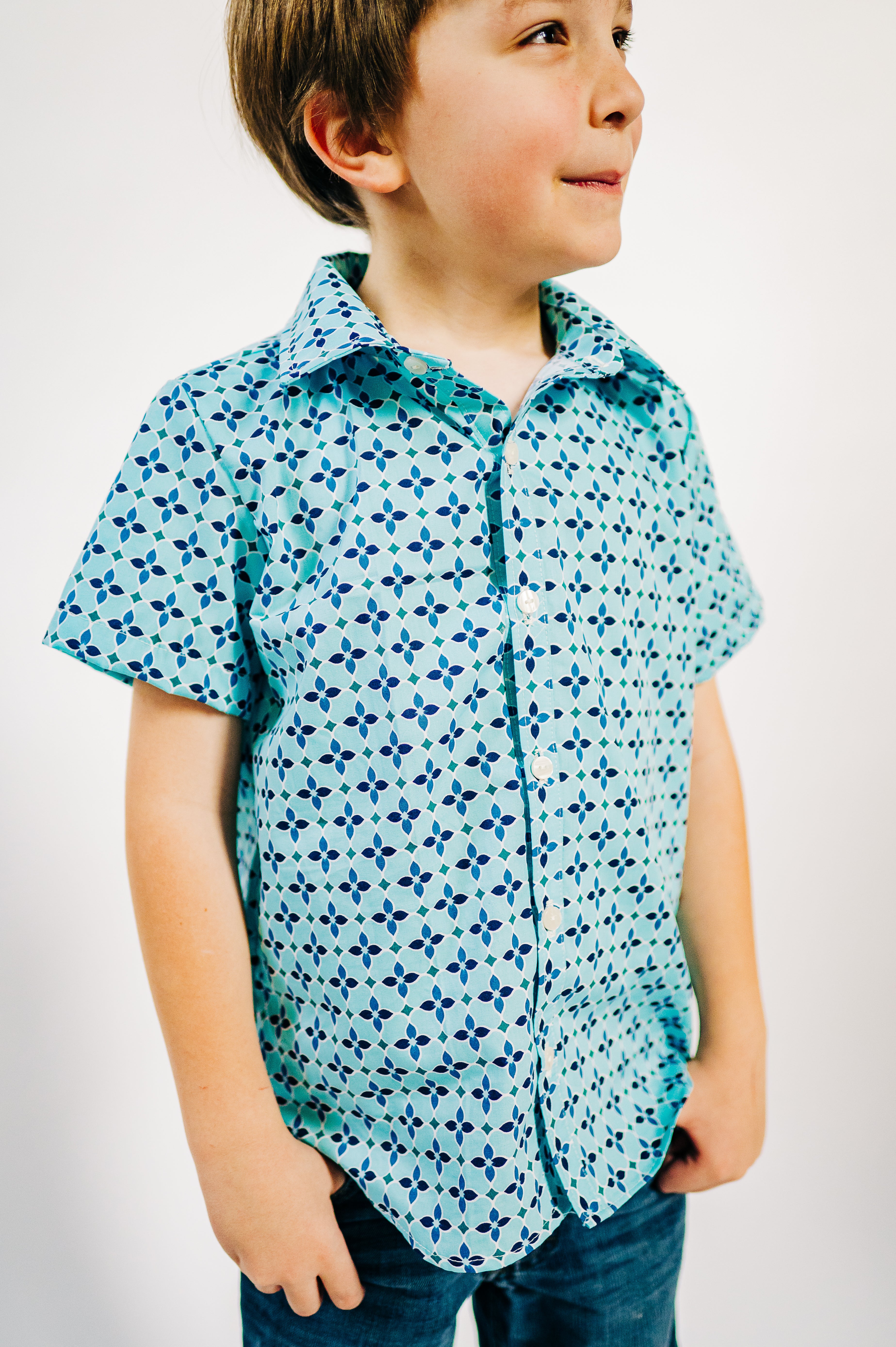 Retro Oxford Button Up Shirt (SHIPS IN 2 WEEKS)
